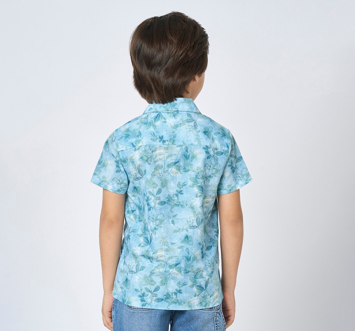 Boys half sleeves shirt Blue