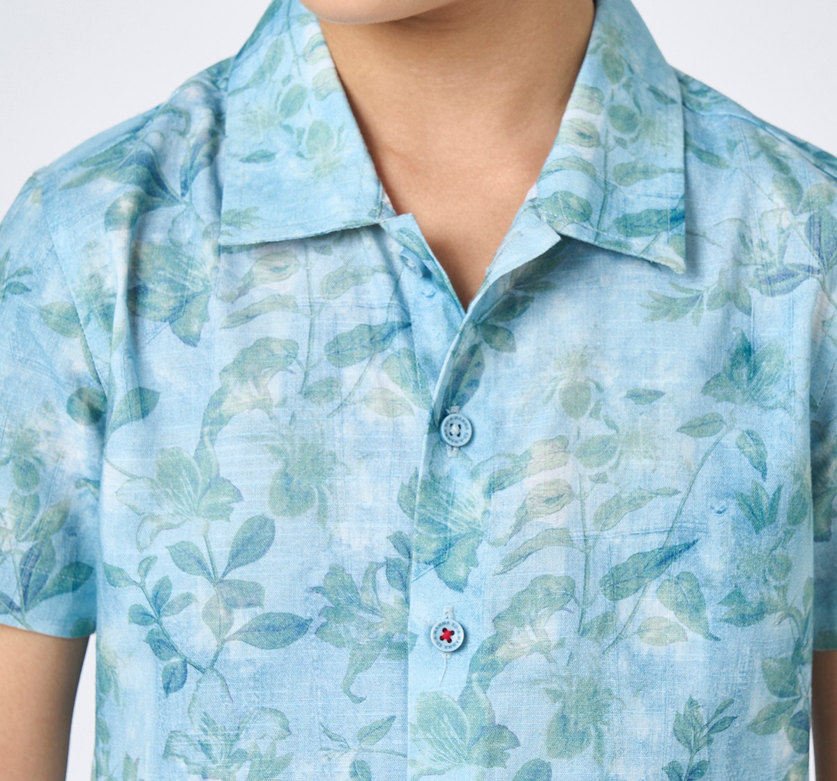 Boys half sleeves shirt Blue