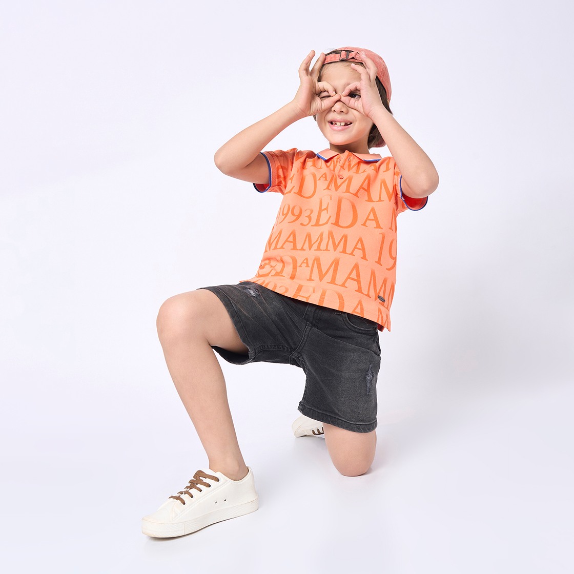 Boys denim shorts Black