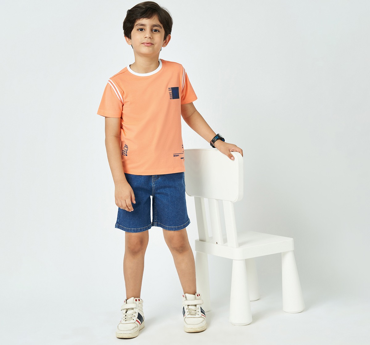 Boys denim shorts Navy