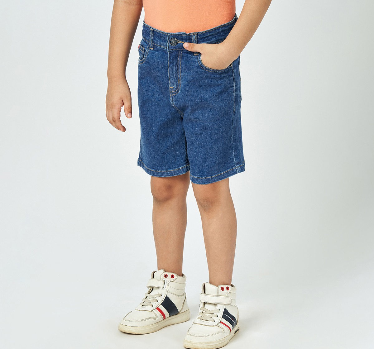 Boys denim shorts Navy