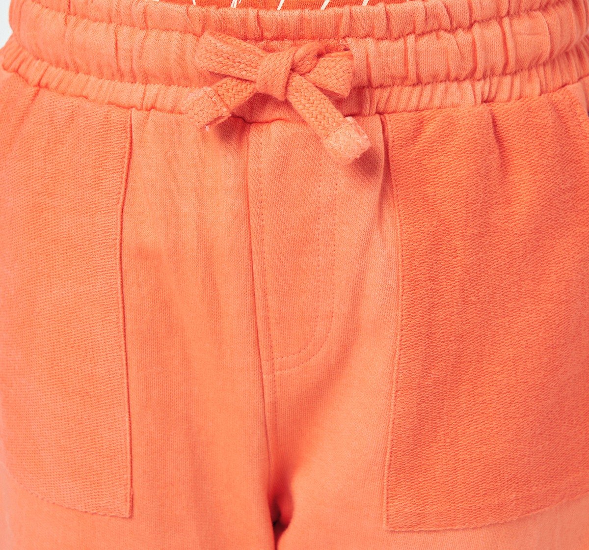 Boys knit shorts Orange