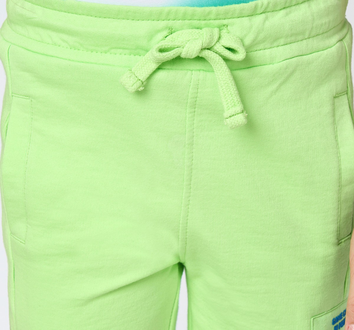 Boys knitted shorts Green