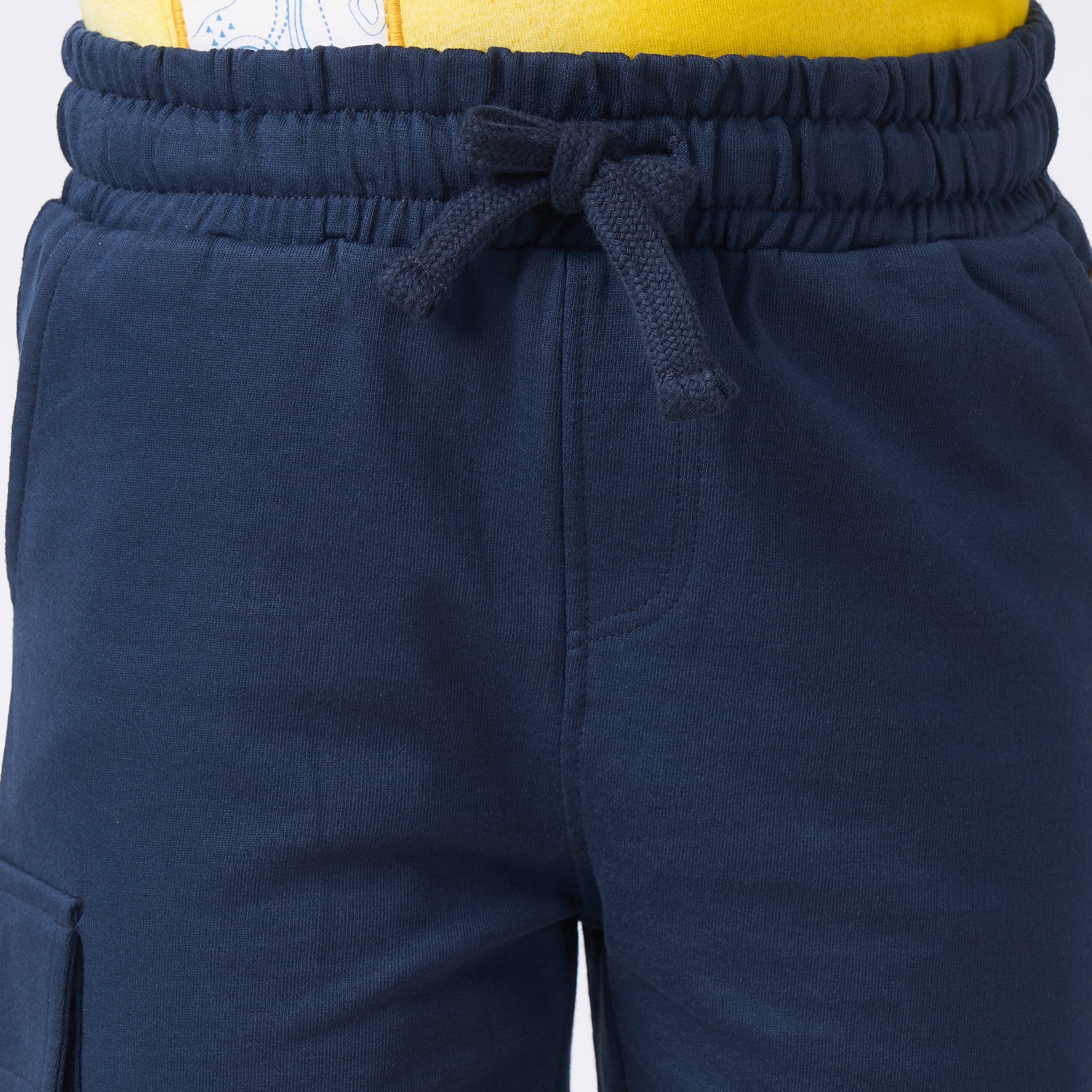 Boys knitted shorts Navy