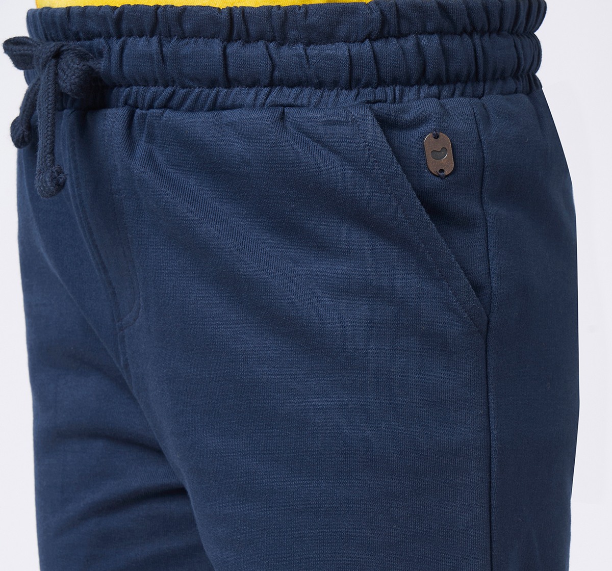 Boys knitted shorts Navy