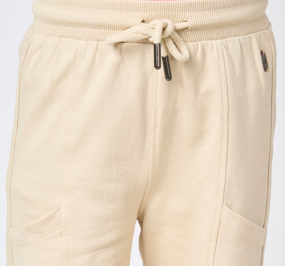 Boys knit shorts Beige