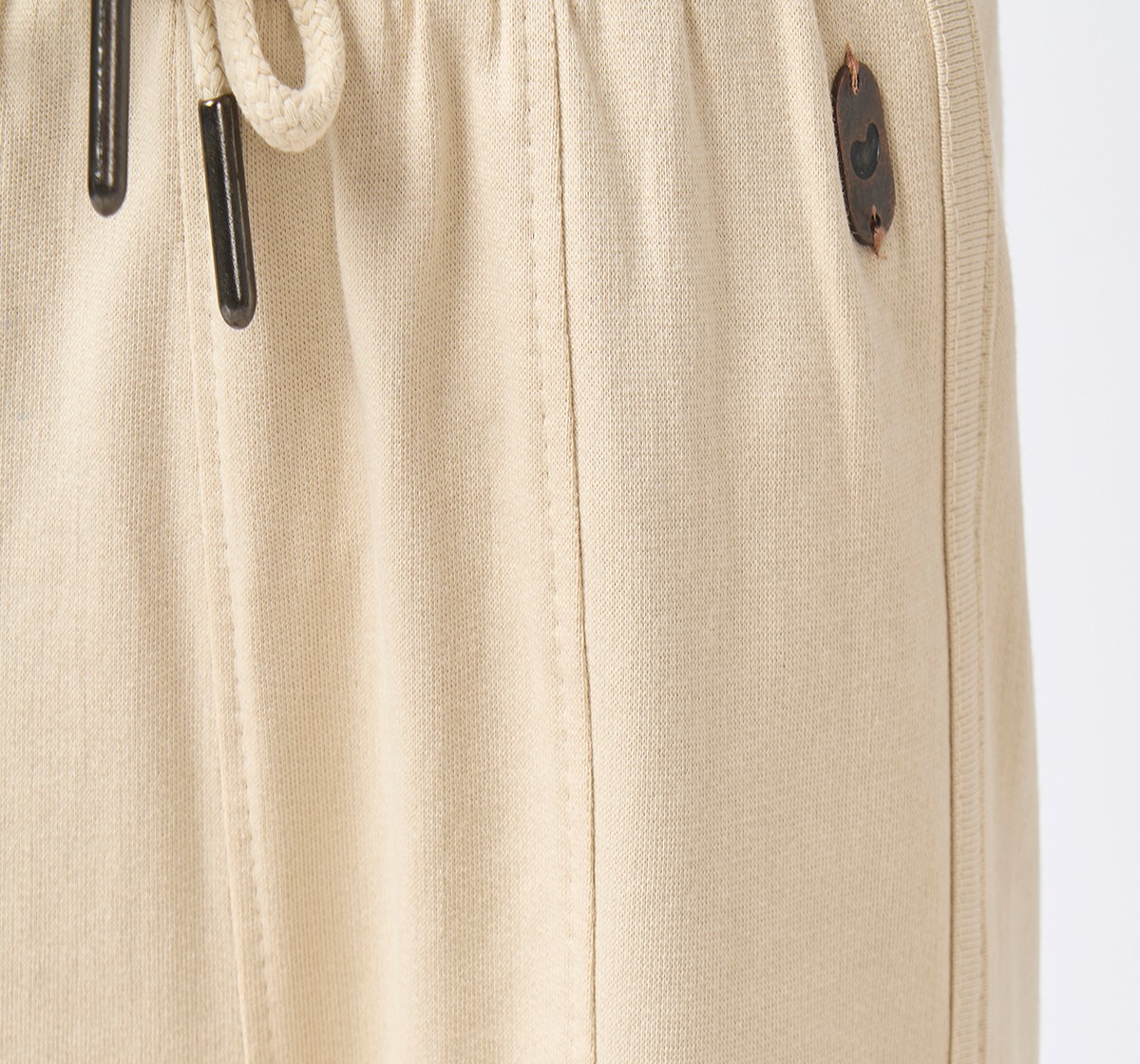 Boys knit shorts Beige