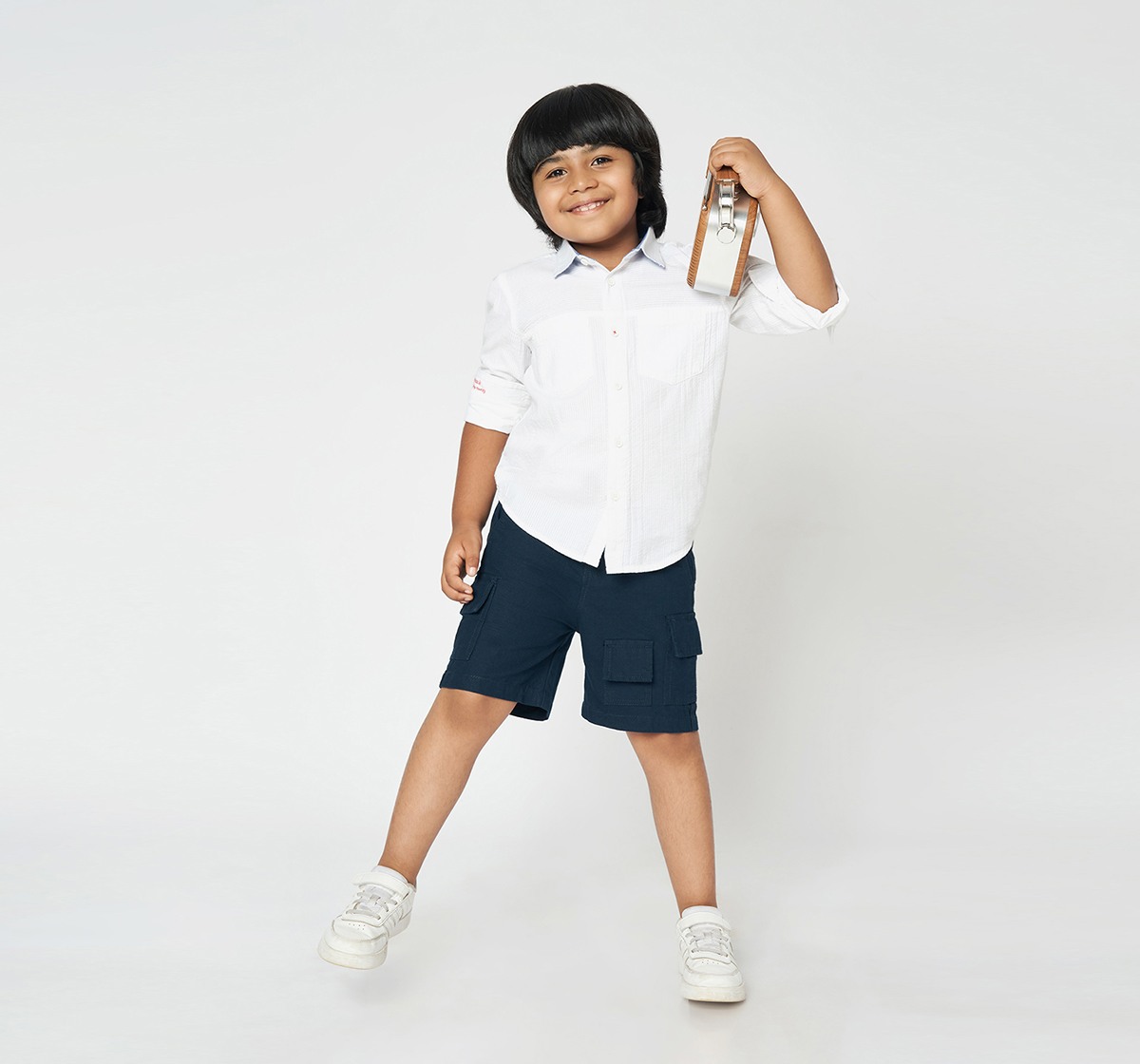 Boys woven shorts Navy