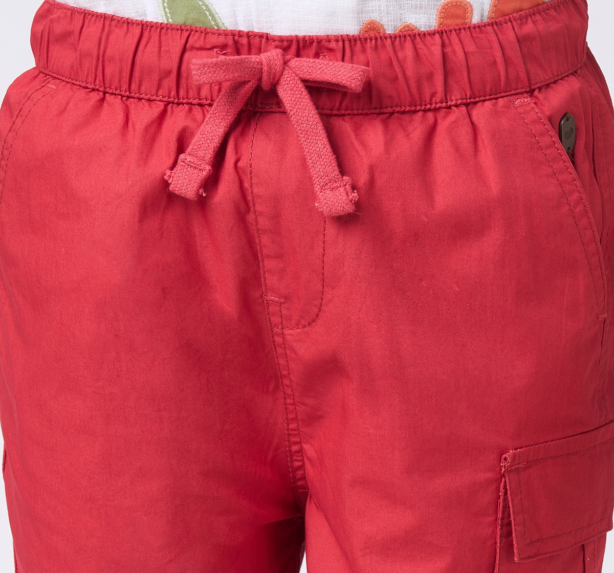 Boys woven shorts Red