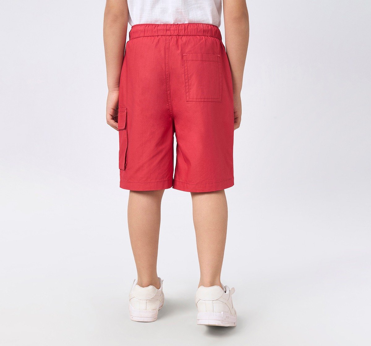Boys woven shorts Red
