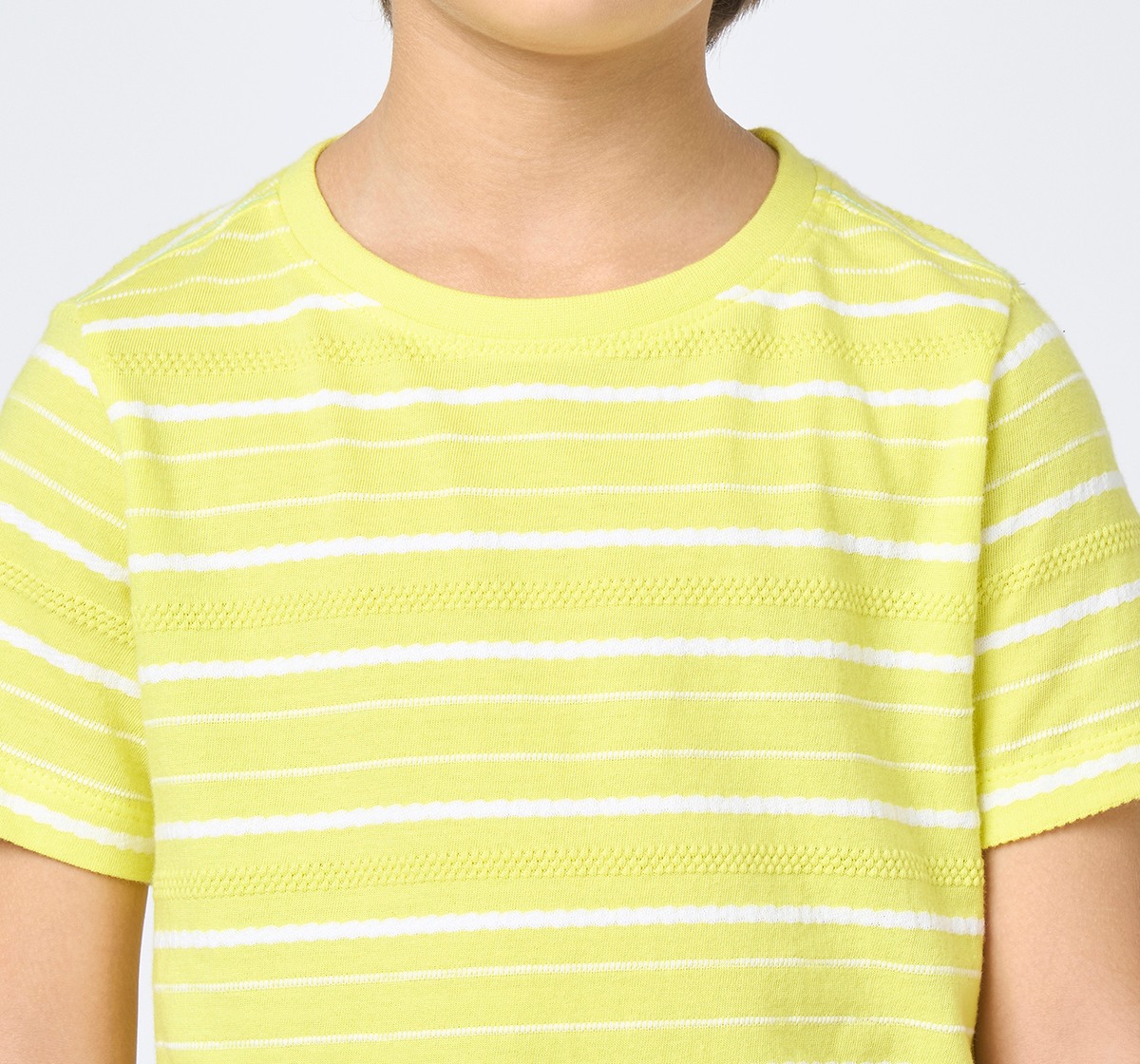 Boys crew neck tshirt Yellow