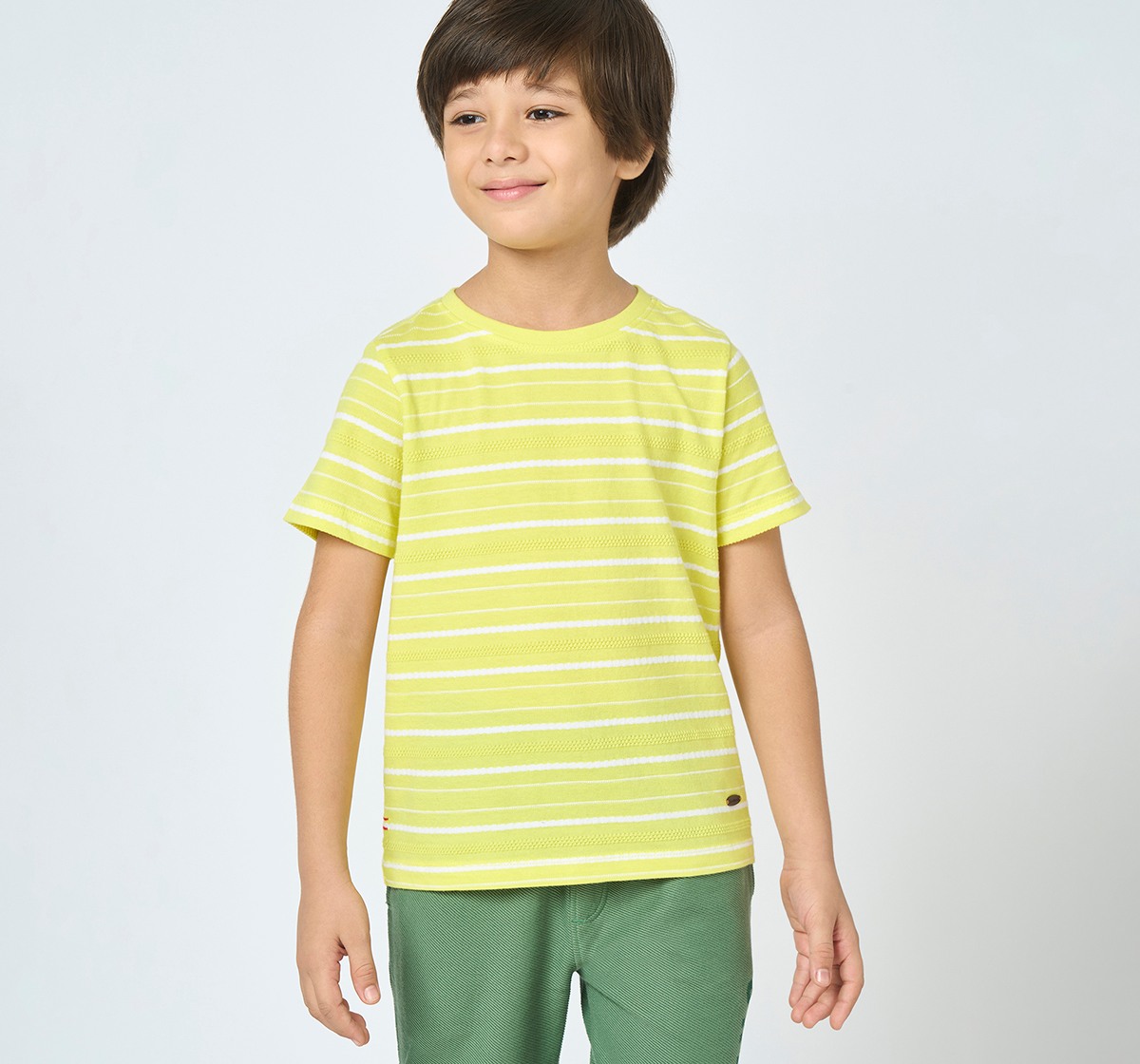 Boys crew neck tshirt Yellow