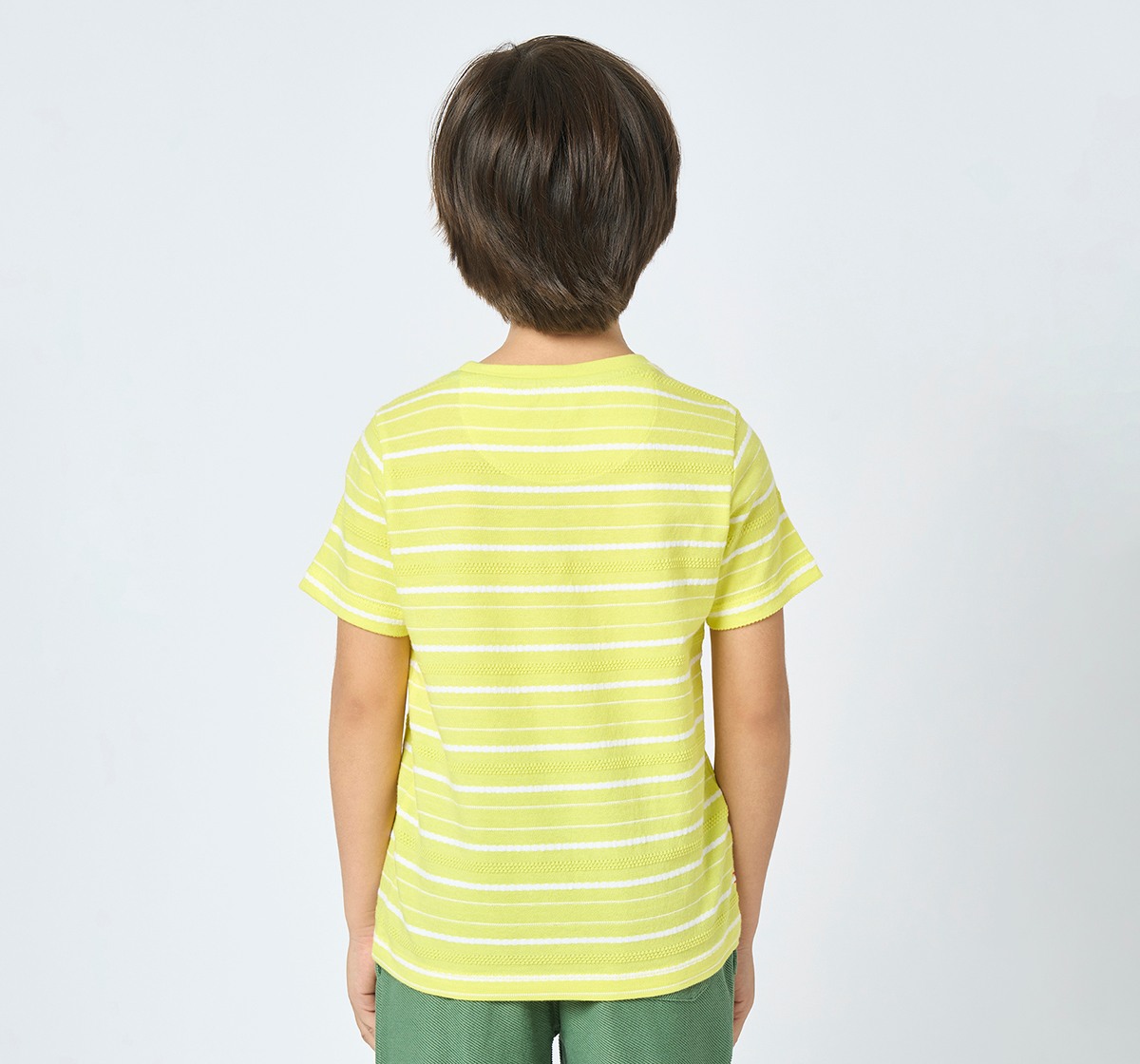 Boys crew neck tshirt Yellow