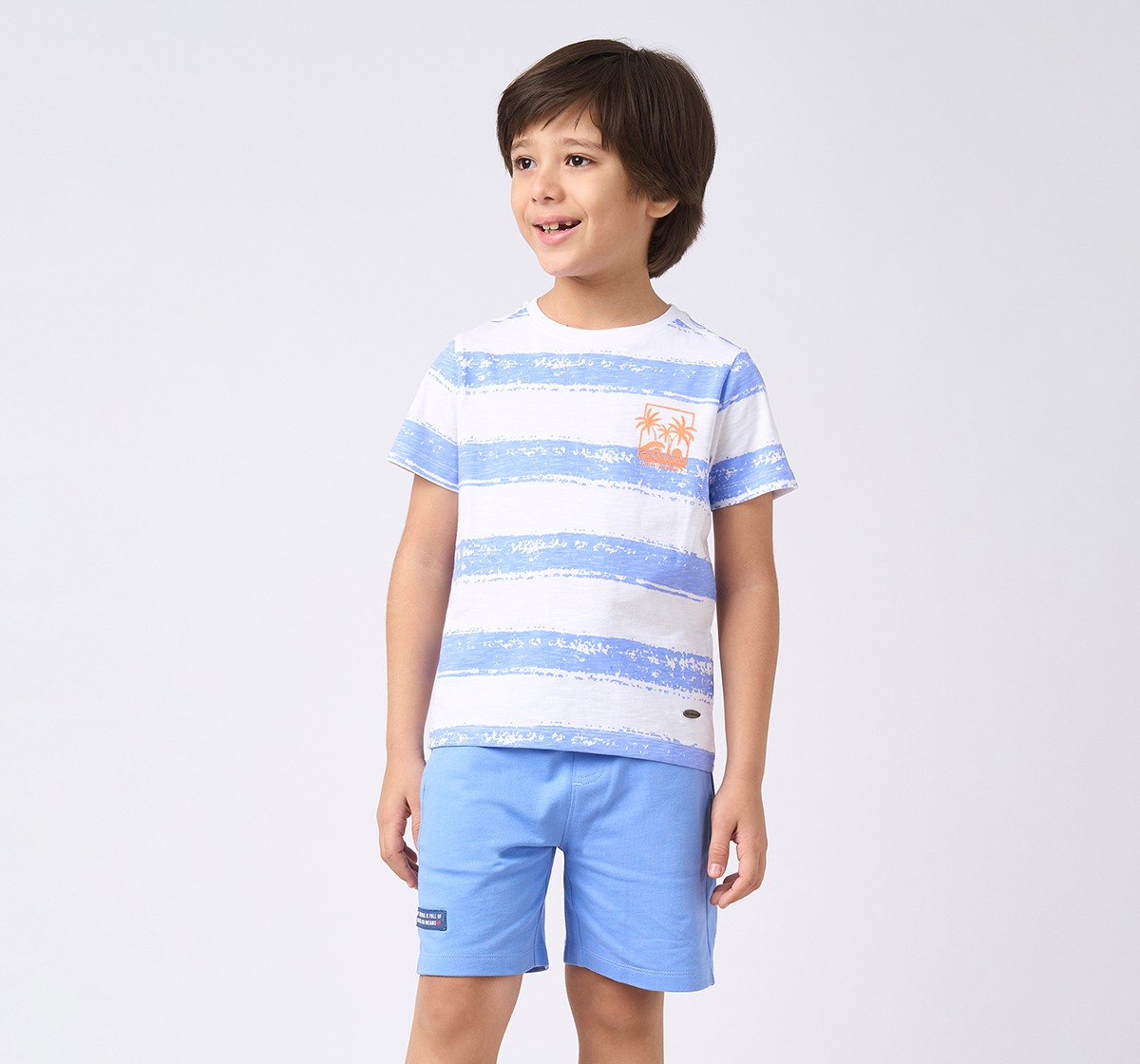 Boys crew neck tshirt Blue