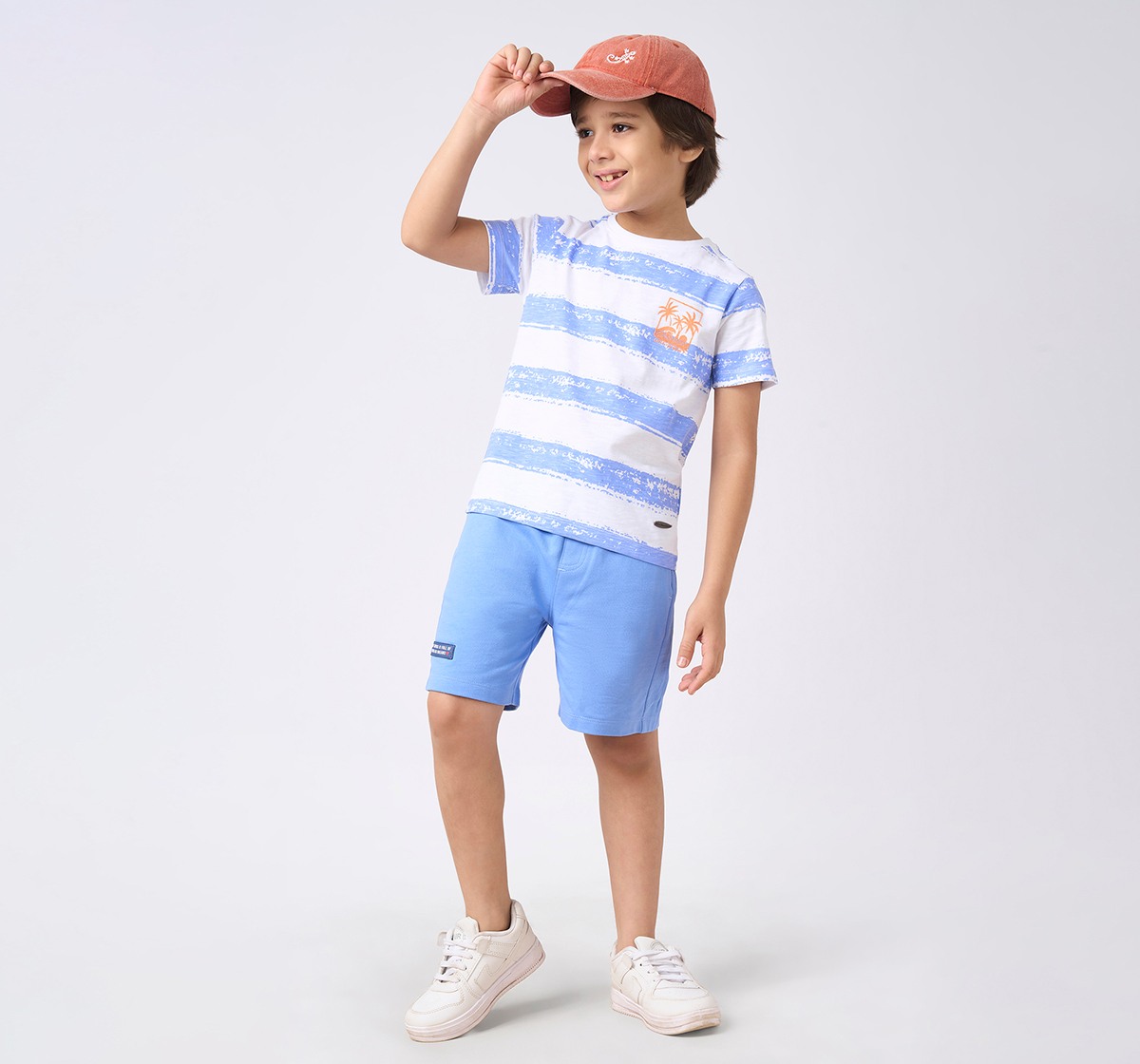 Boys crew neck tshirt Blue