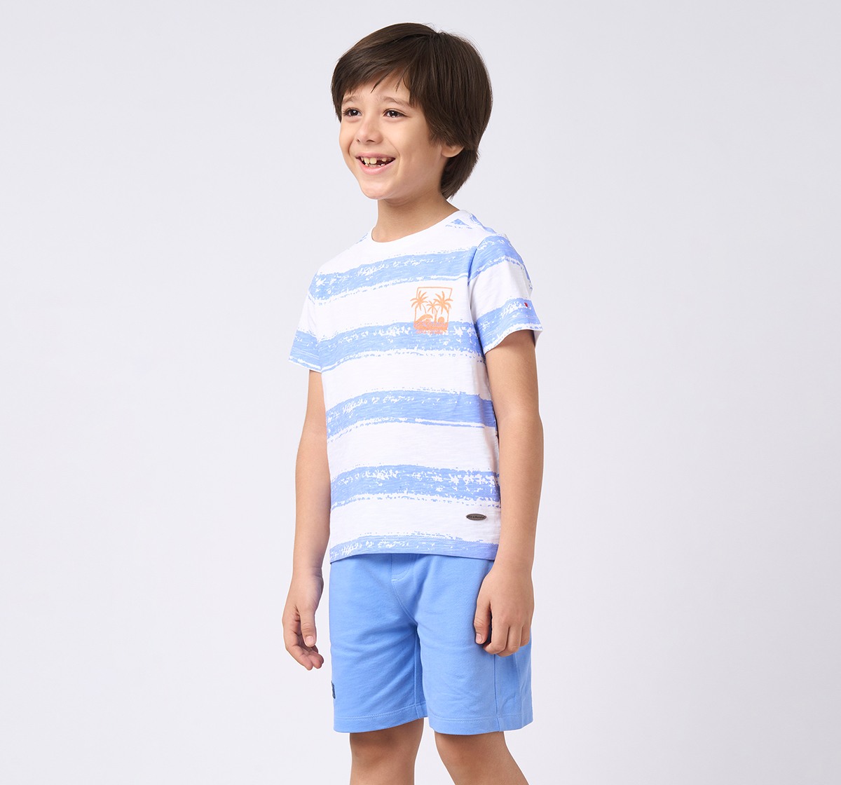 Boys crew neck tshirt Blue