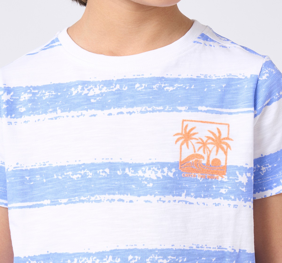 Boys crew neck tshirt Blue