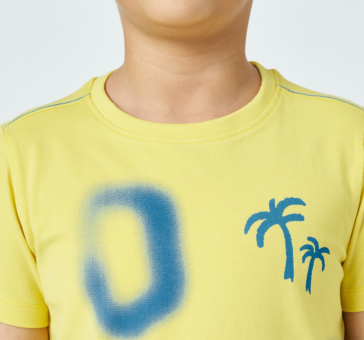 Boys crew neck tshirt Yellow