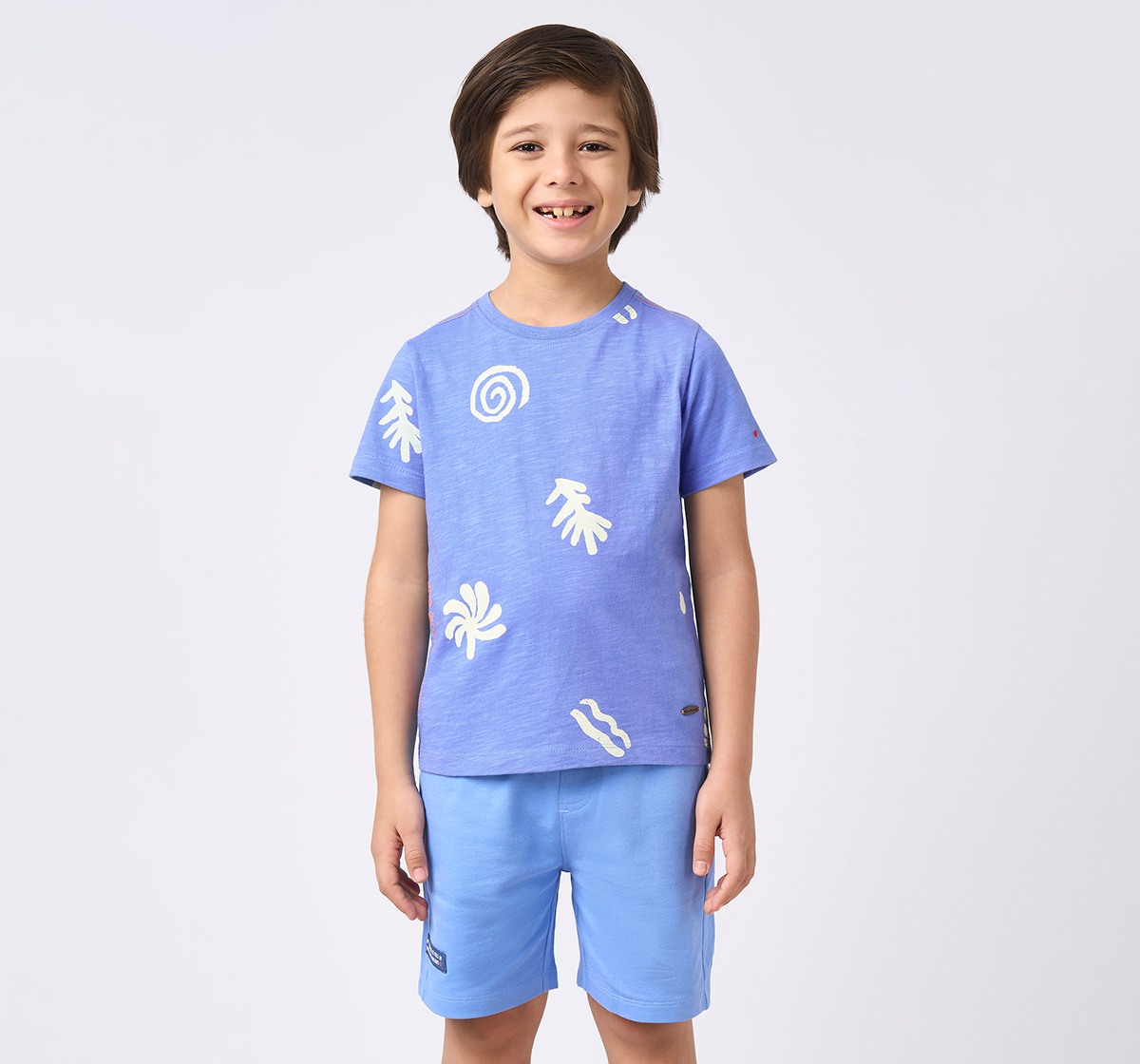 Boys crew neck tshirt Blue