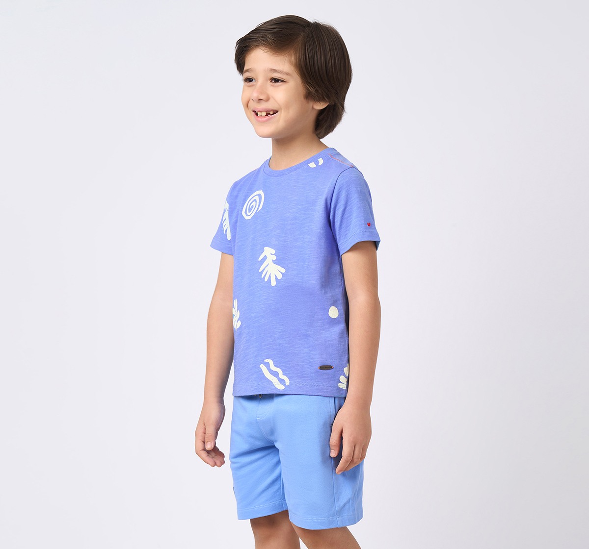 Boys crew neck tshirt Blue