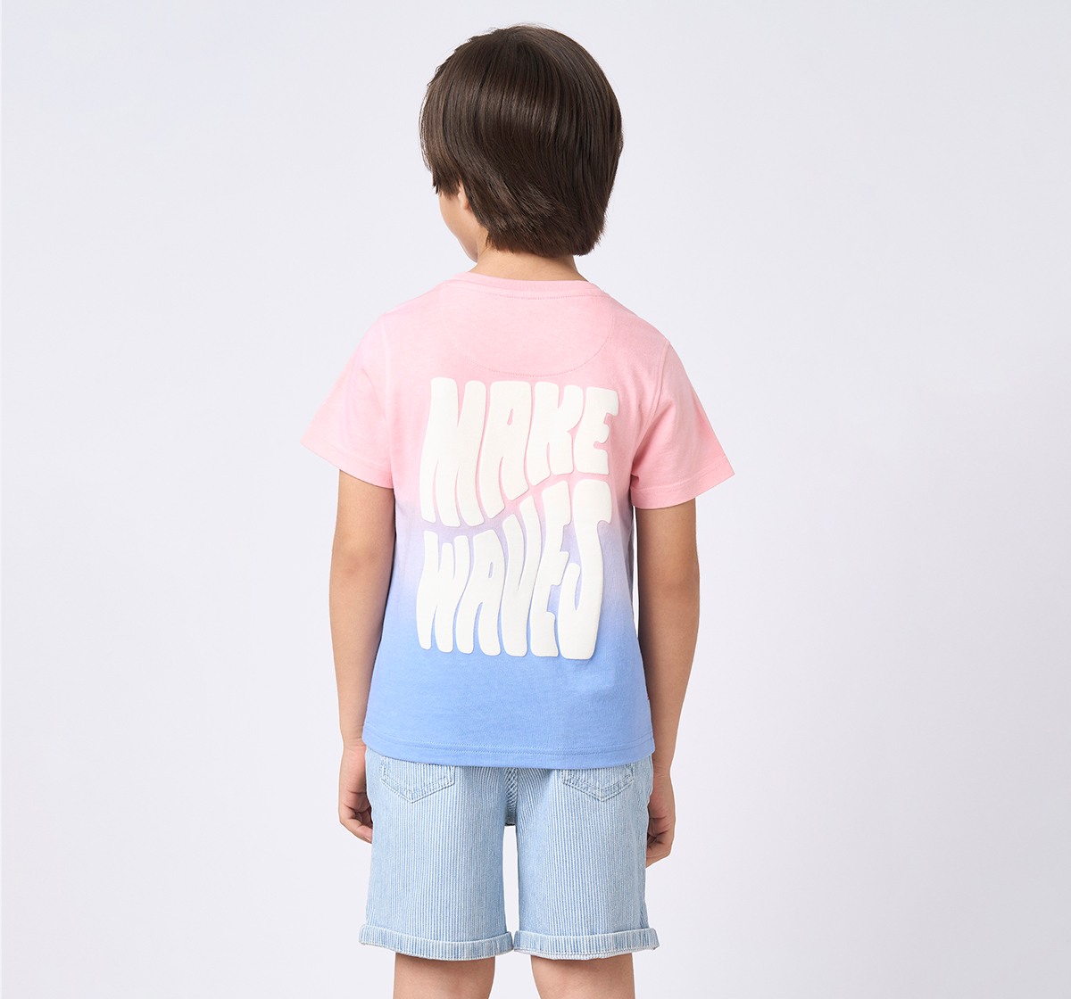 Boys crew neck T-shirt Pink