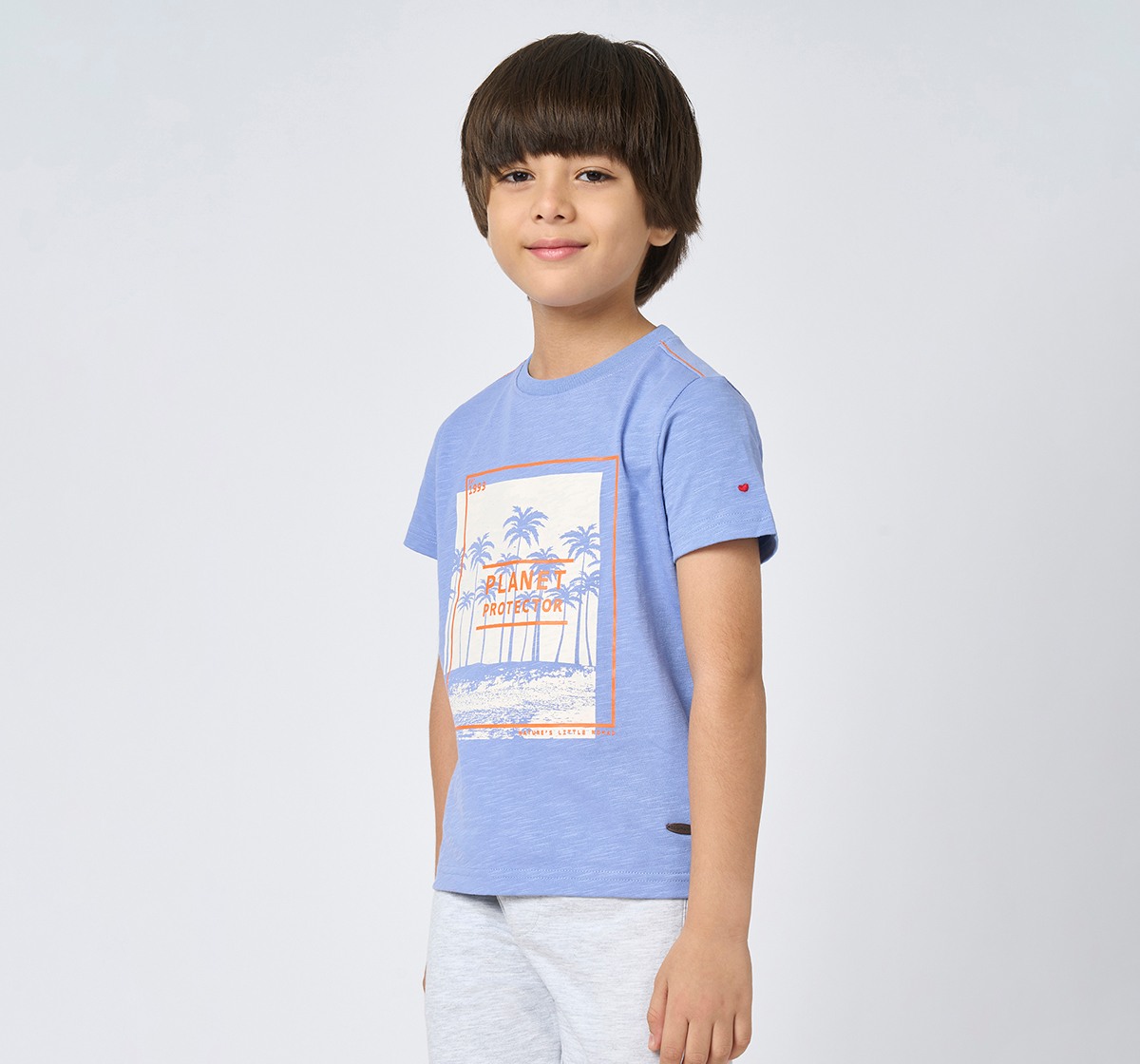 Boys crew neck tshirt Blue