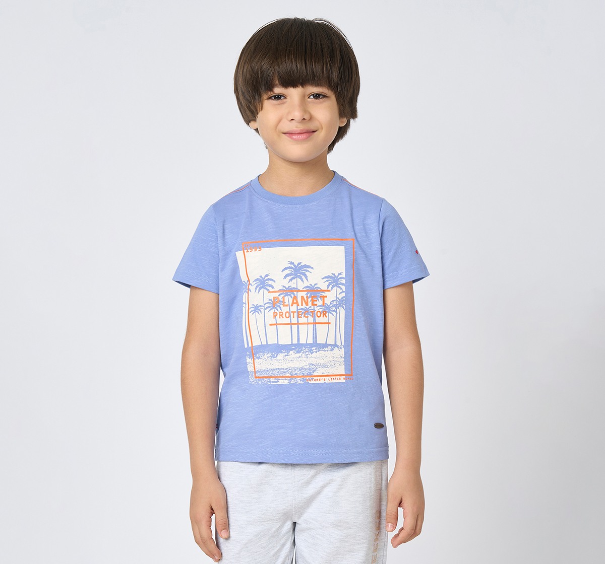 Boys crew neck tshirt Blue