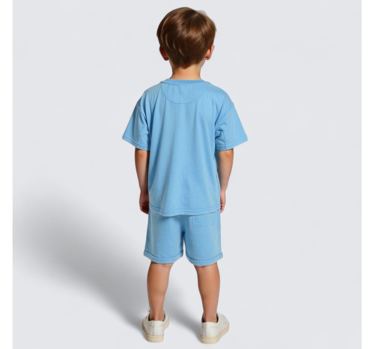 Boys Crew Neck T-Shirt Blue