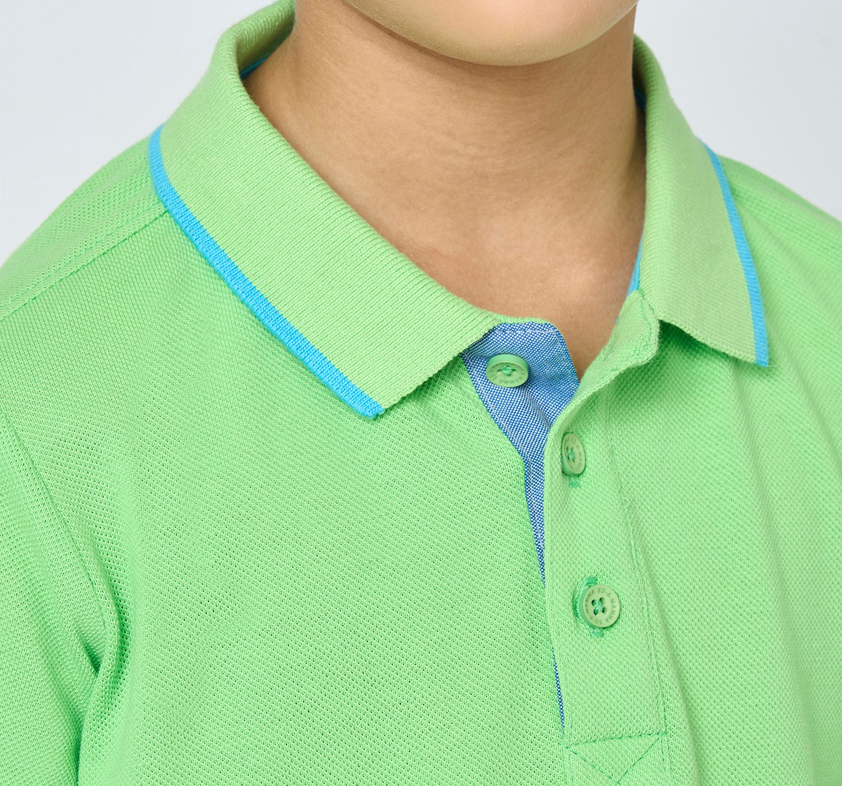 Boys polo T-shirt Green