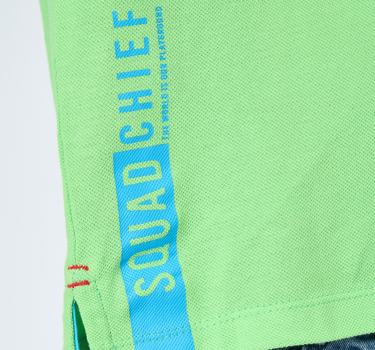 Boys polo T-shirt Green