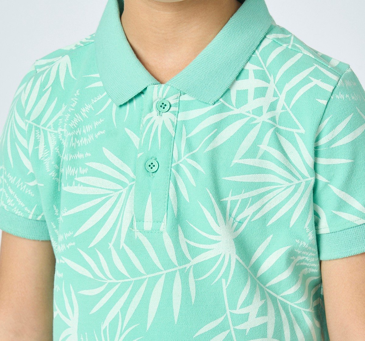 Boys polo T-shirt Green