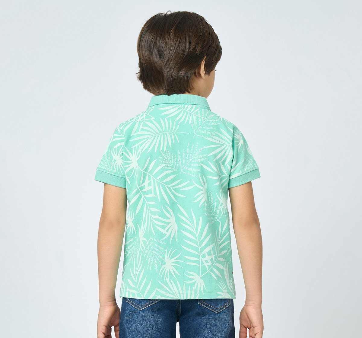 Boys polo T-shirt Green