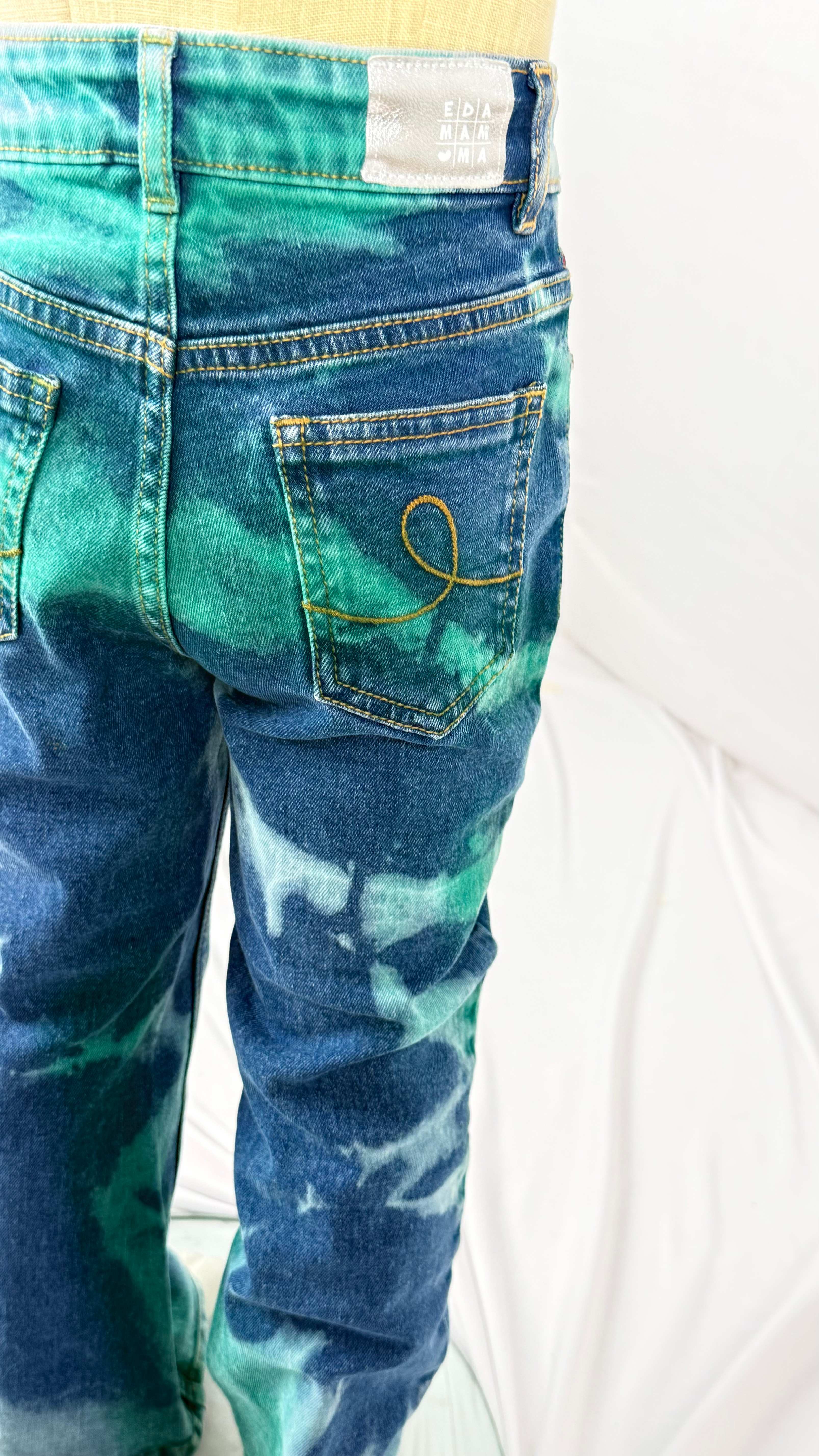 Girl  Washed Jeans multicolour
