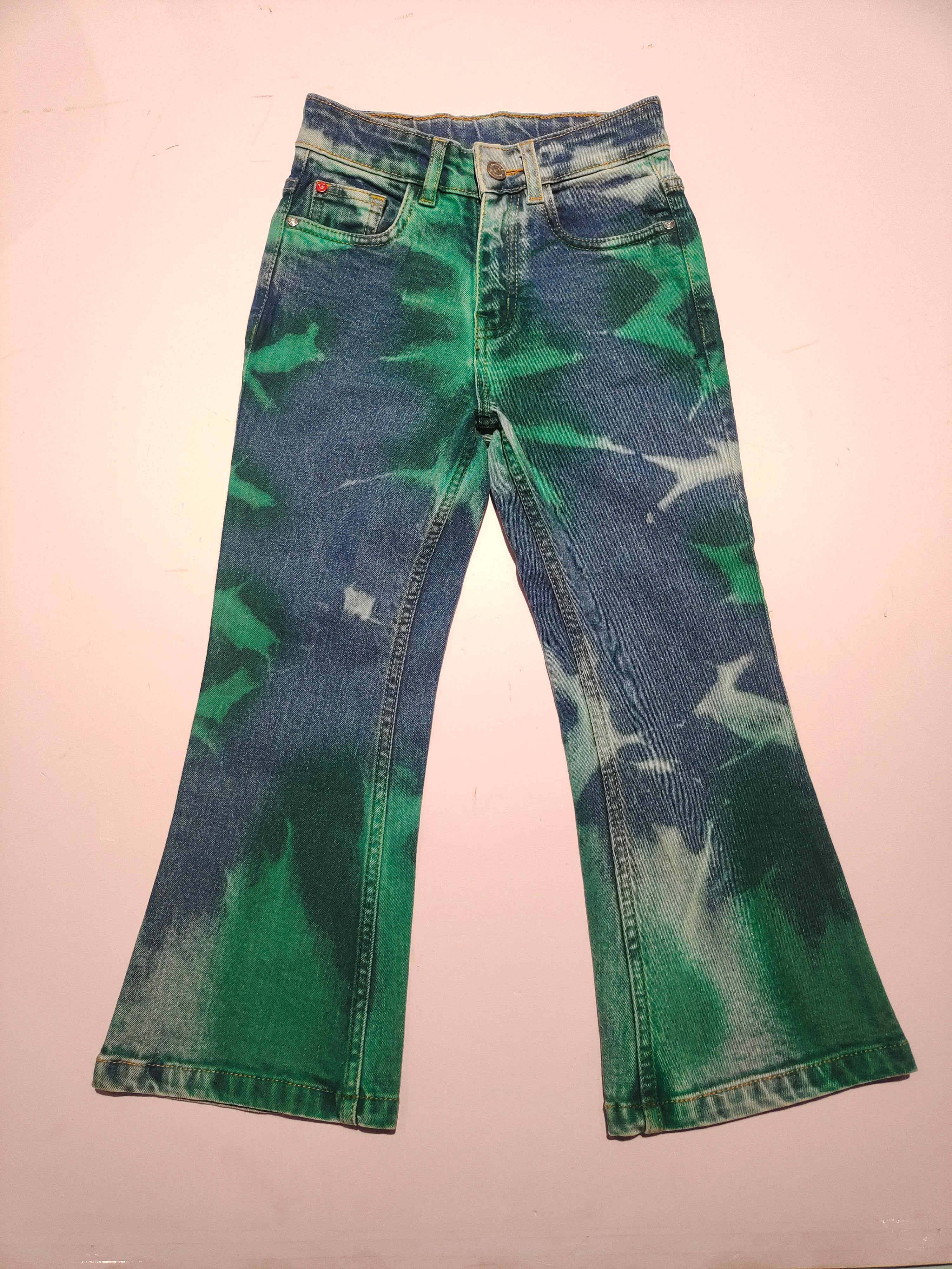 Girl  Washed Jeans multicolour