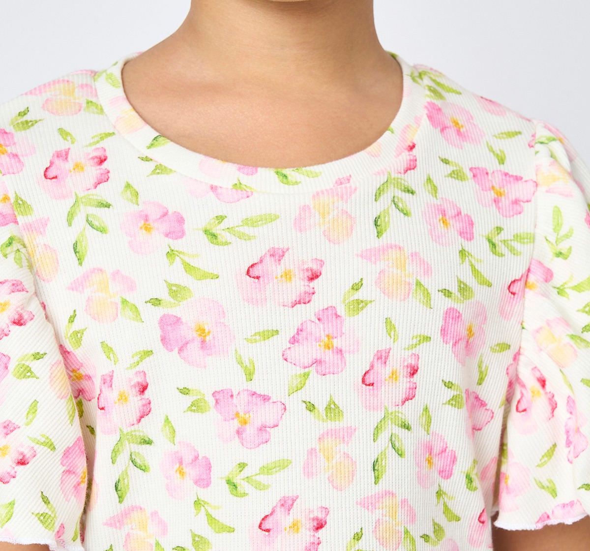 Girl Striped Clothing Sets multicolour