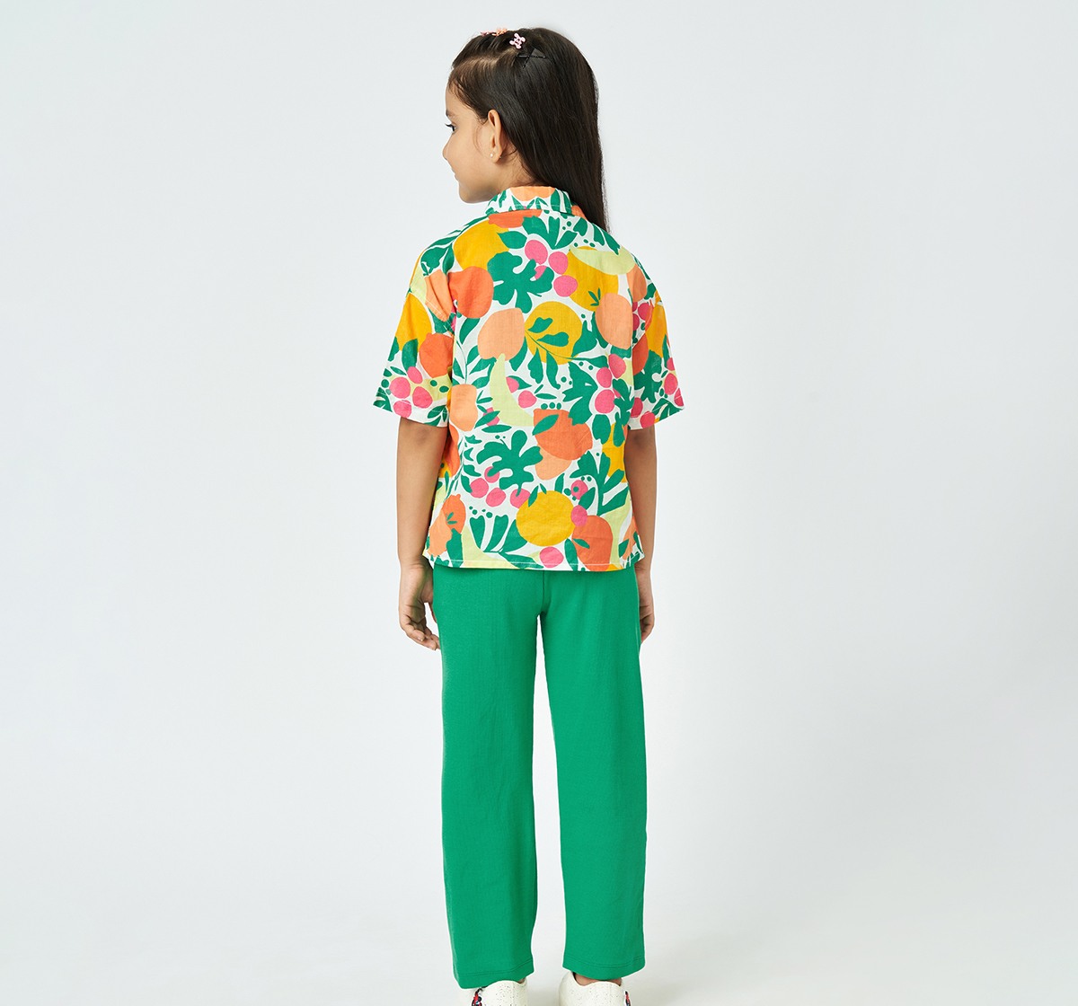 Girl  Printed Clothing Sets multicolour