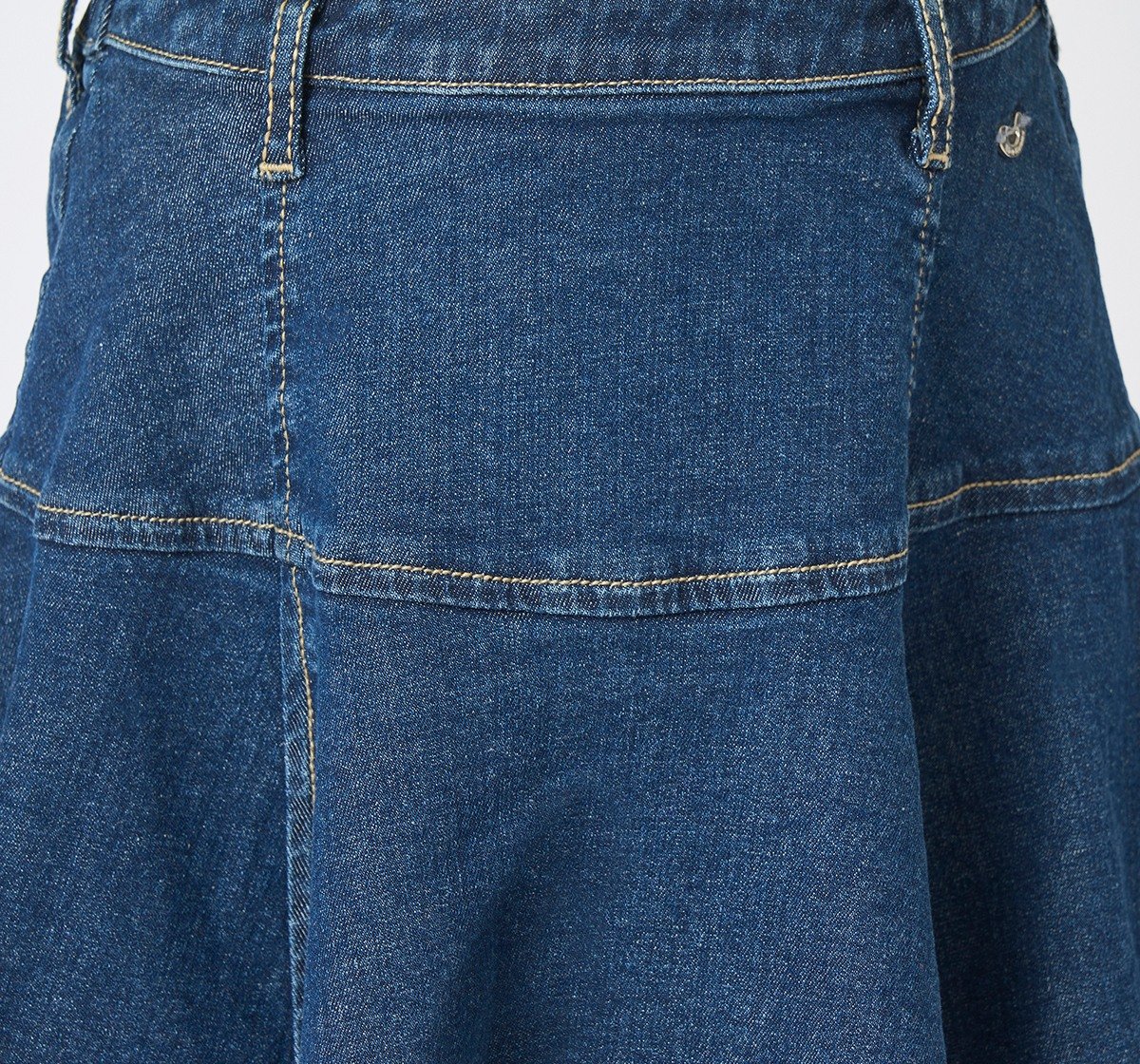 Girl  Washed Skirt blue