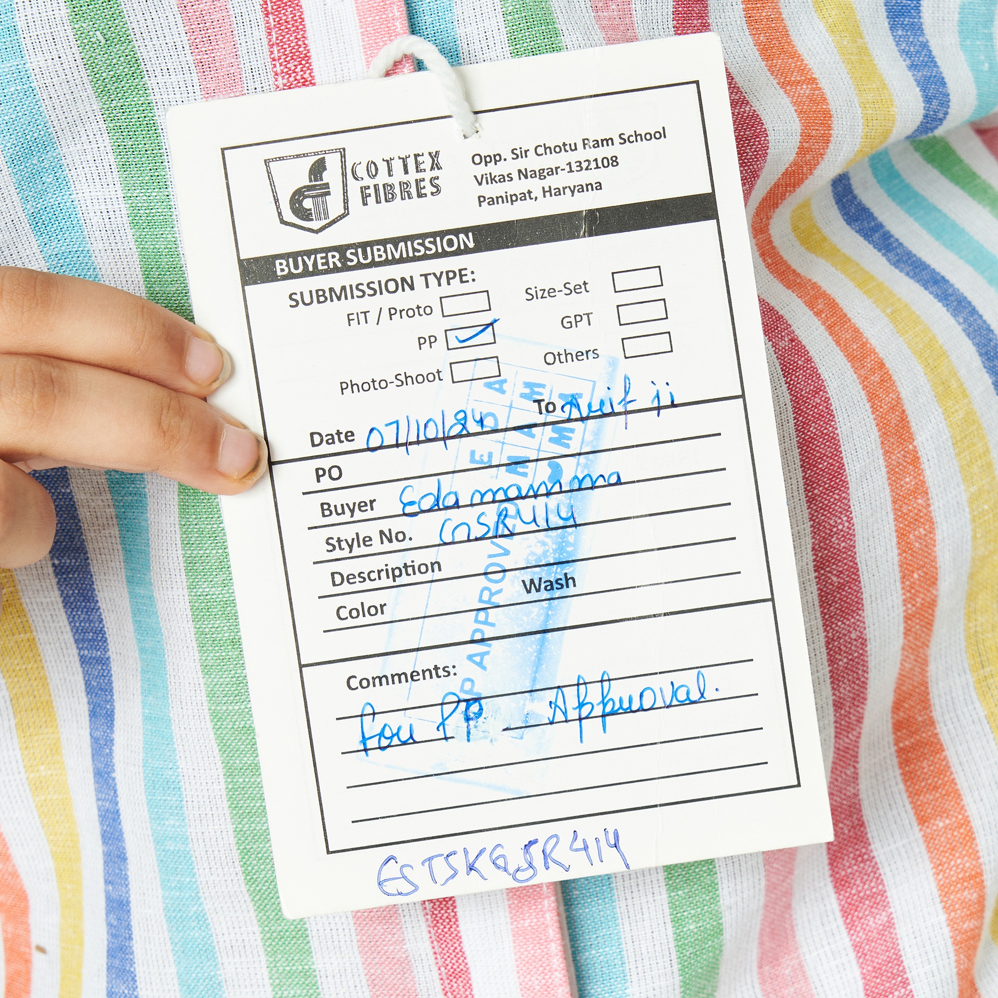 Girl  Washed Shorts blue