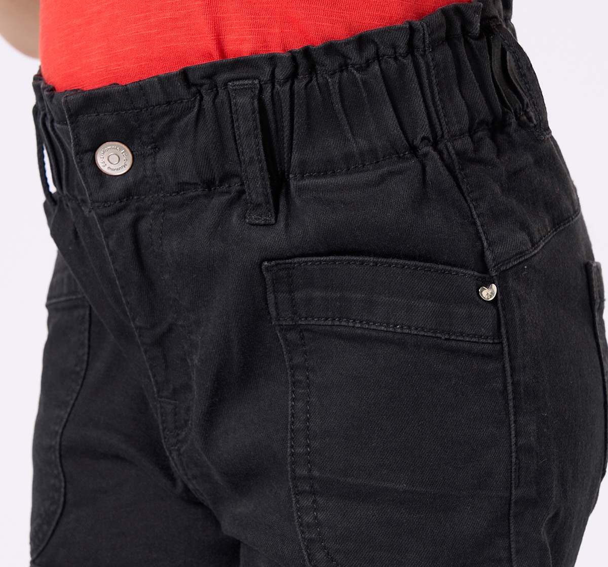 Girl  Washed Shorts blue