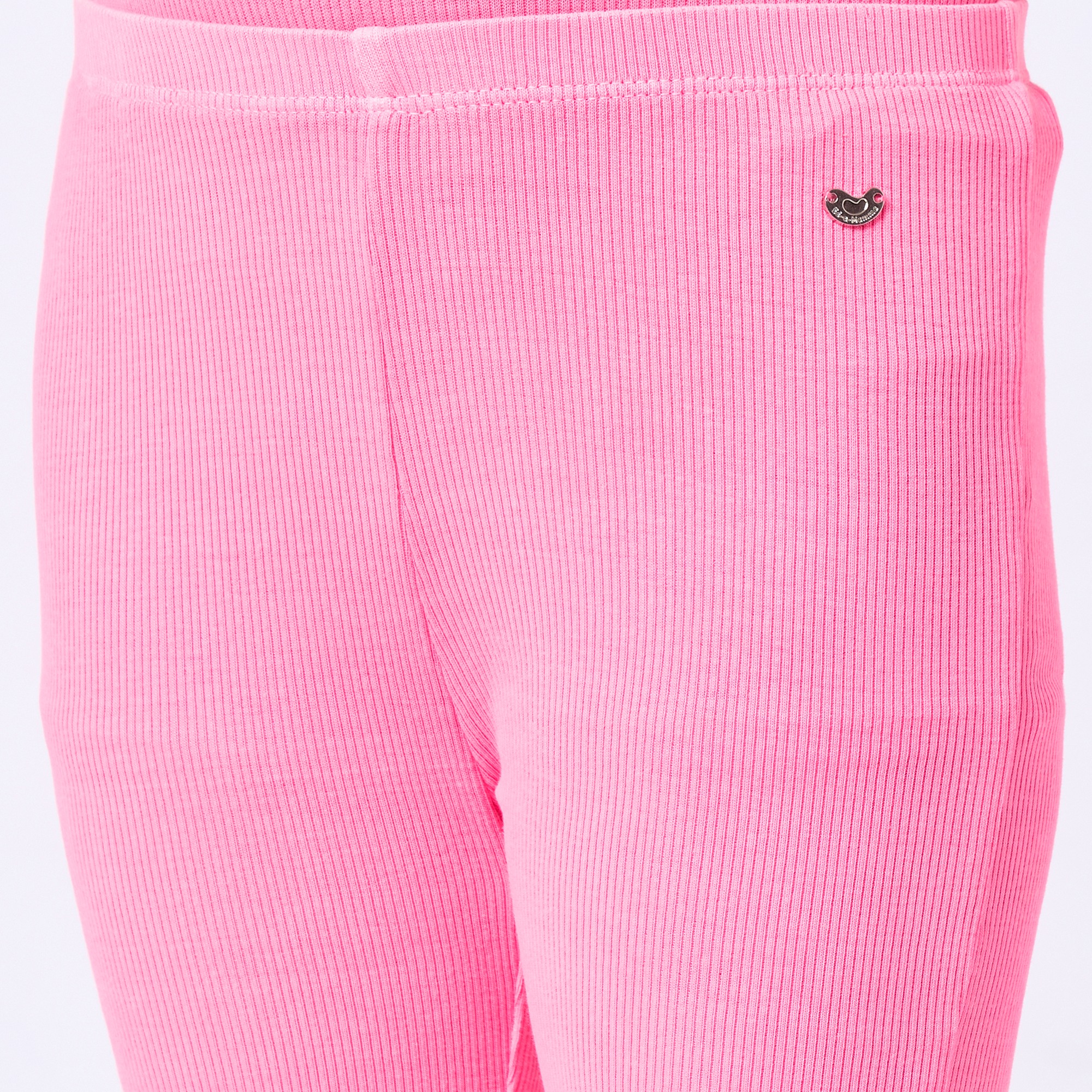 Girl  Solid Shorts pink