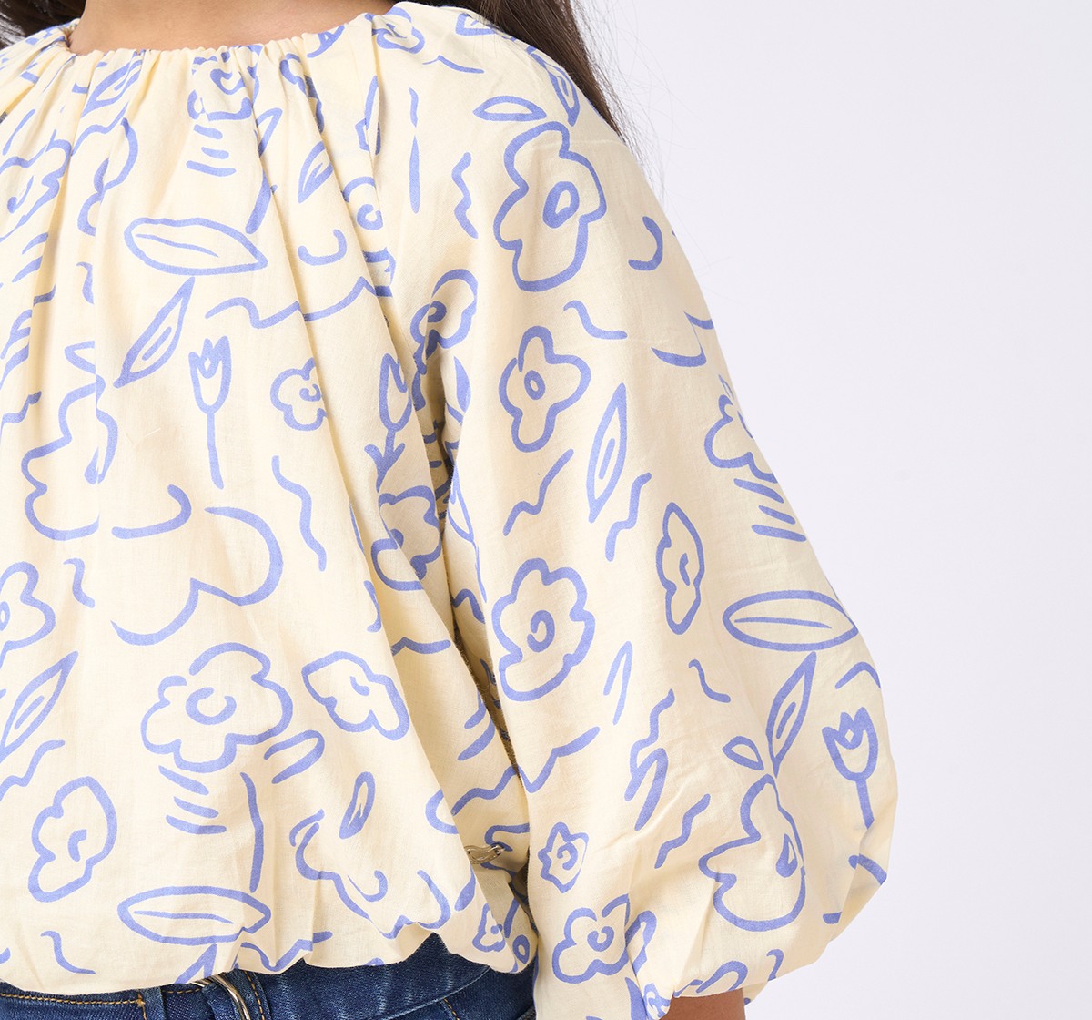 Girl  Printed Tops multicolour