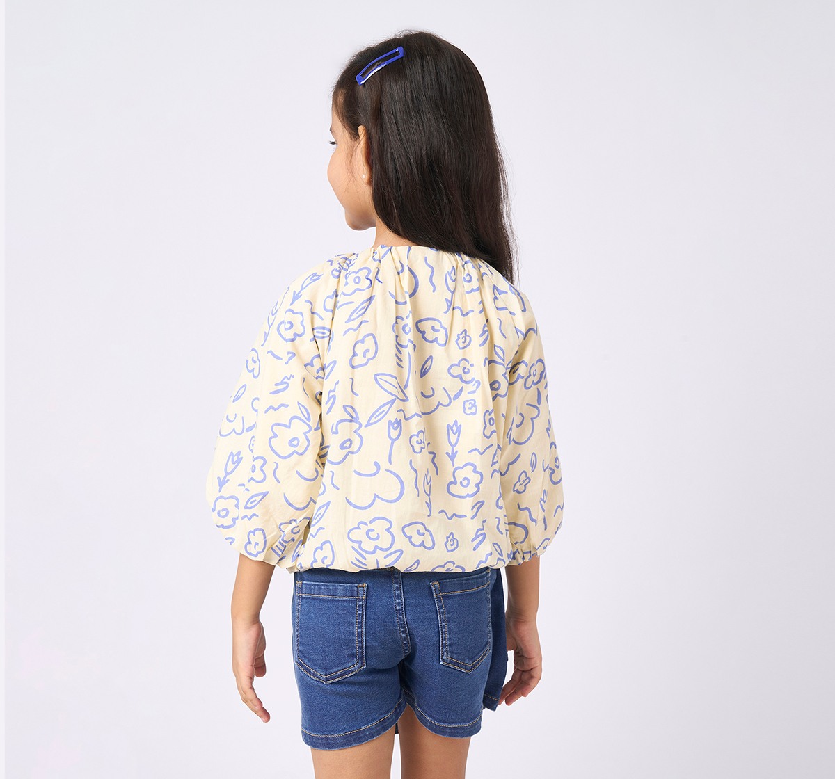 Girl  Printed Tops multicolour