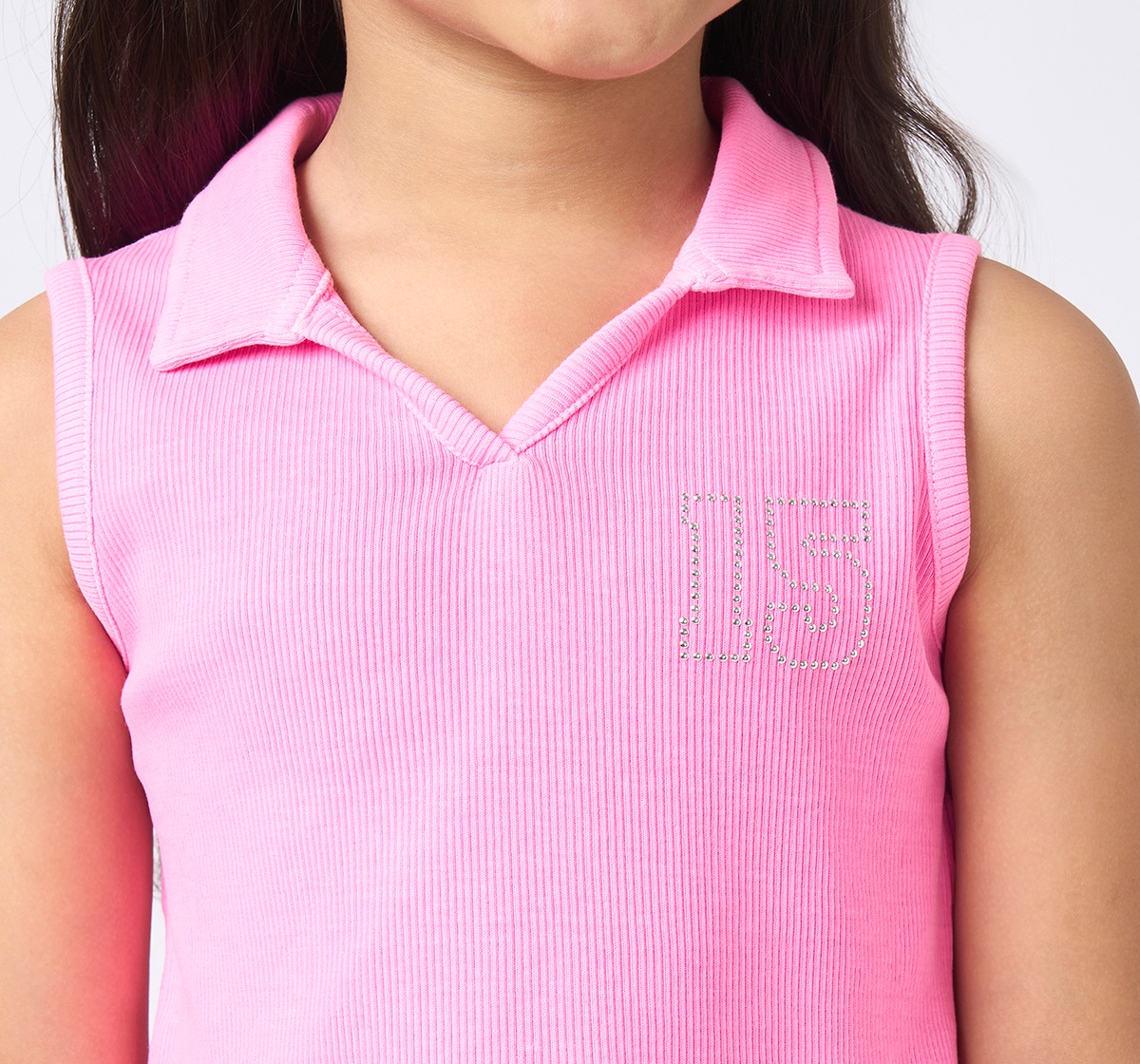 Girl  Self Design T-Shirt pink