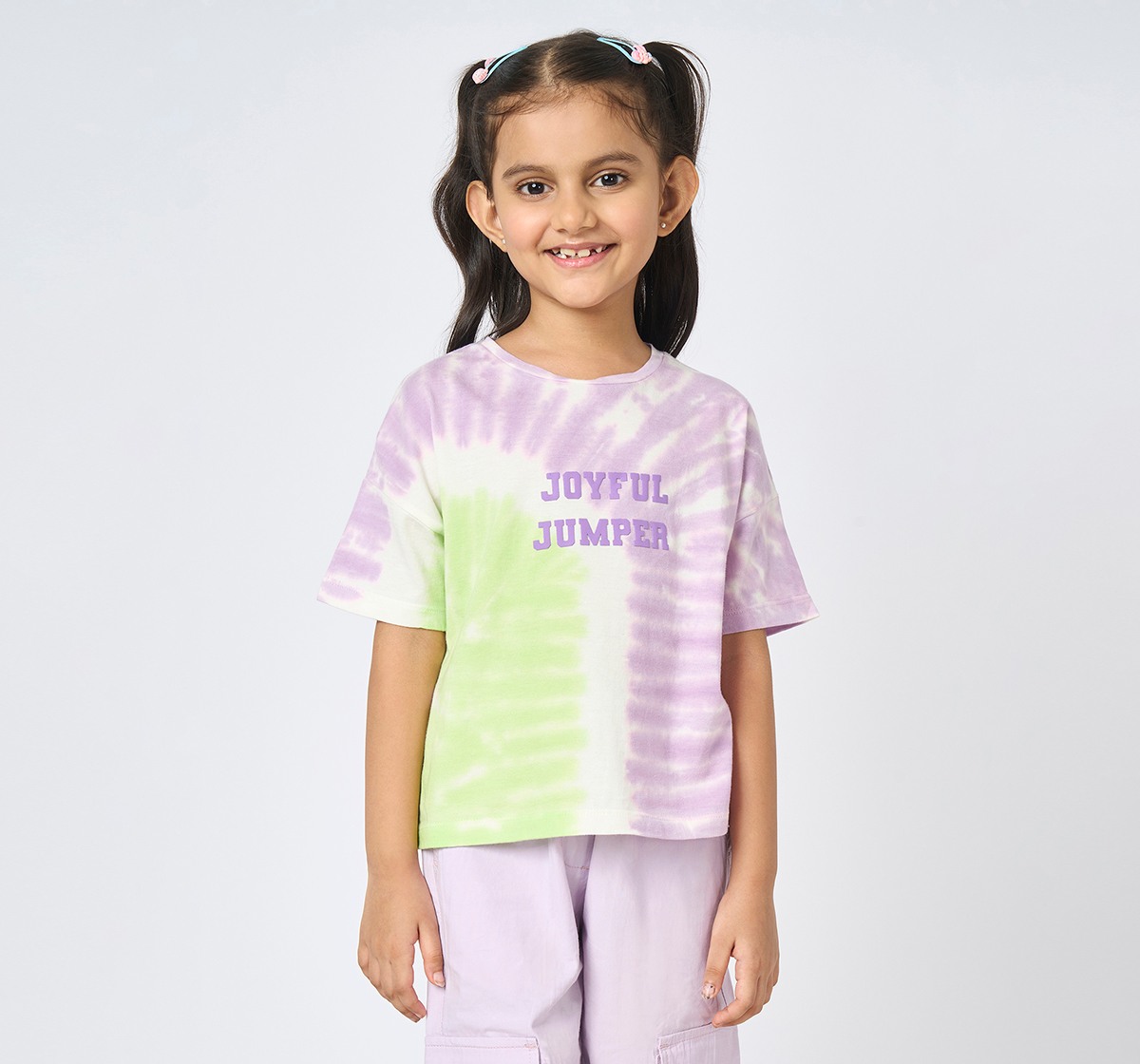 Girl  Printed T-Shirt multicolour