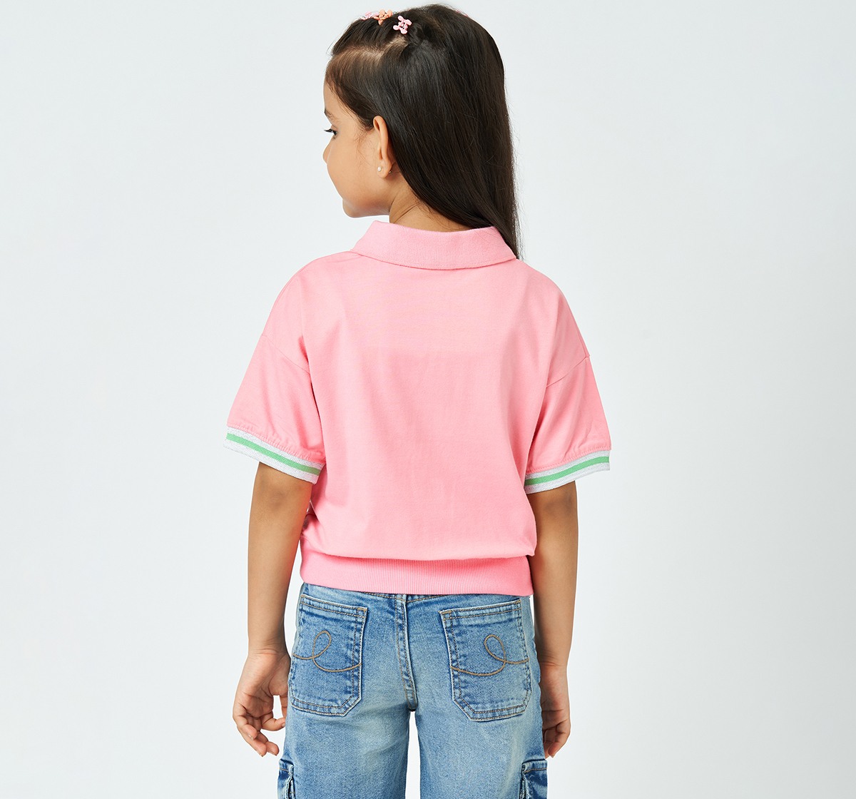 Girl  Solid T-Shirt tbc