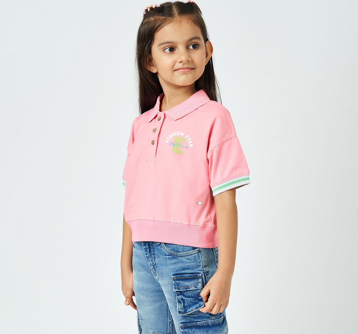 Girl  Solid T-Shirt tbc