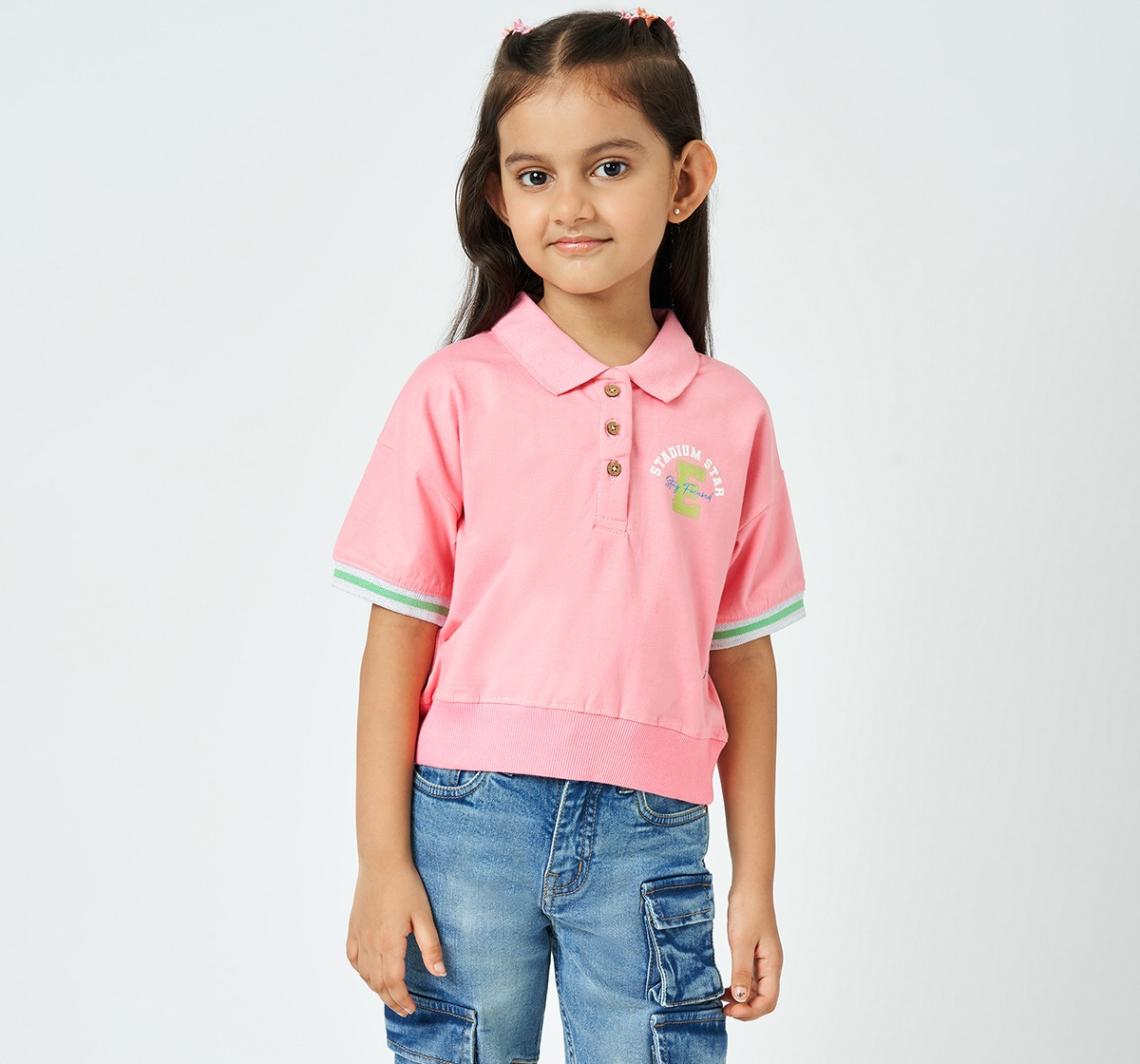 Girl  Solid T-Shirt tbc