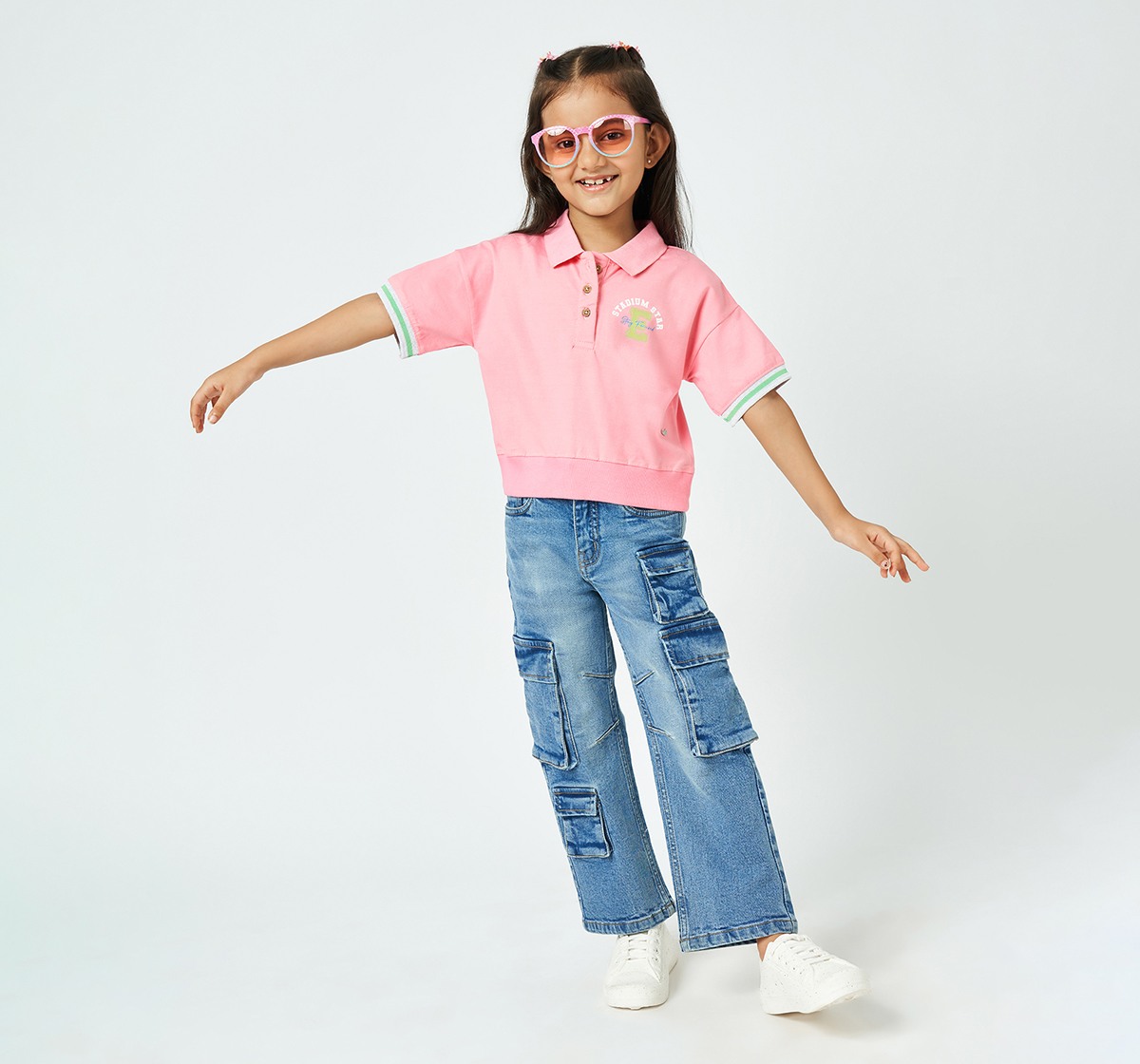 Girl  Solid T-Shirt tbc