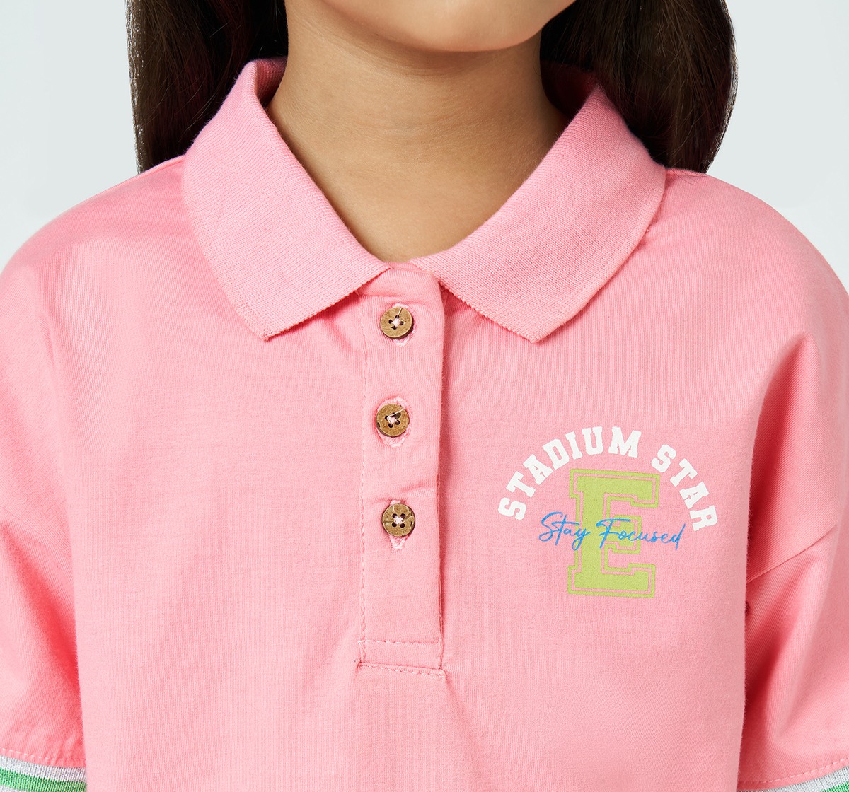 Girl  Solid T-Shirt tbc