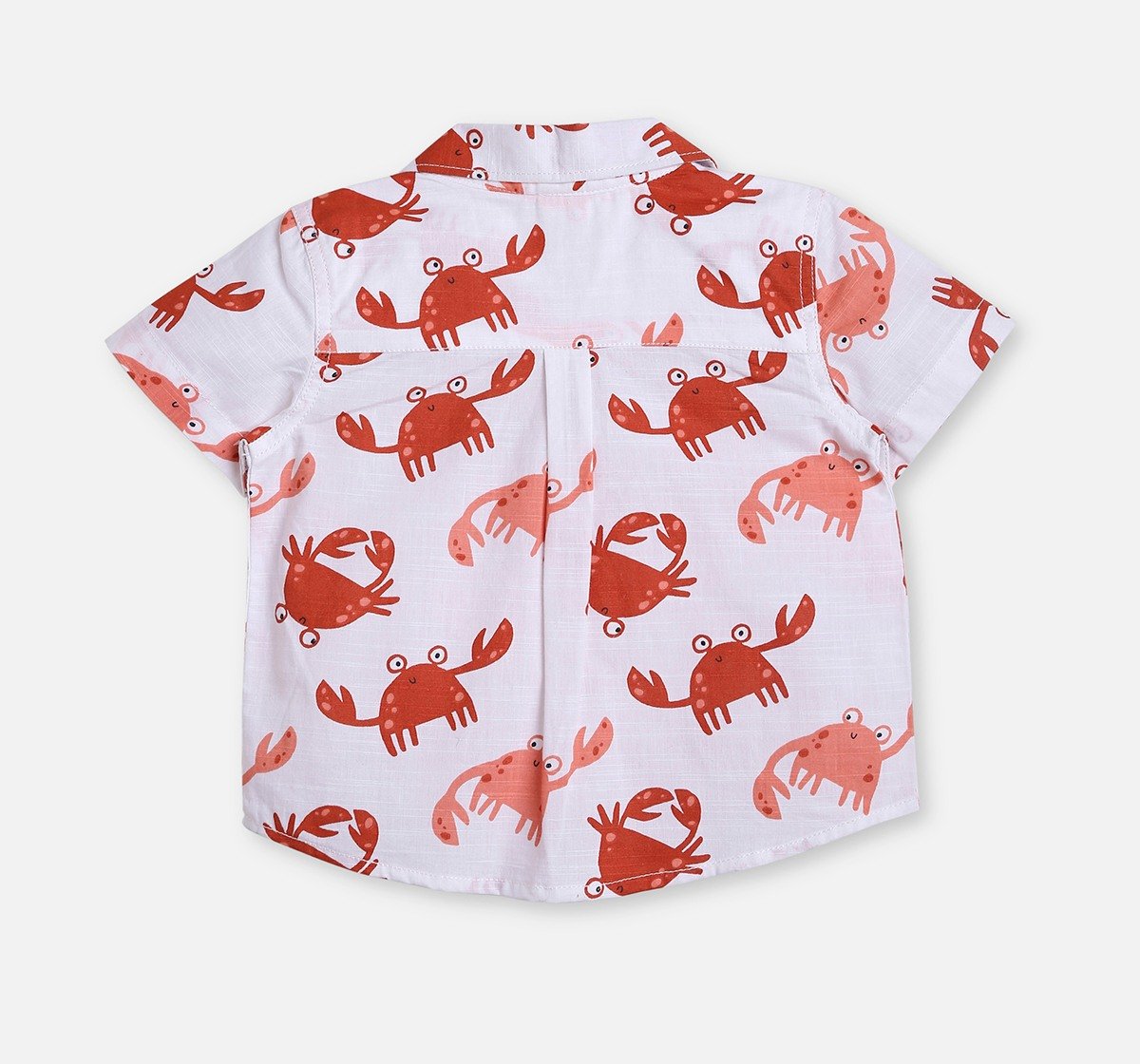 Infant Boys Printed Collar Shirt Multicolor